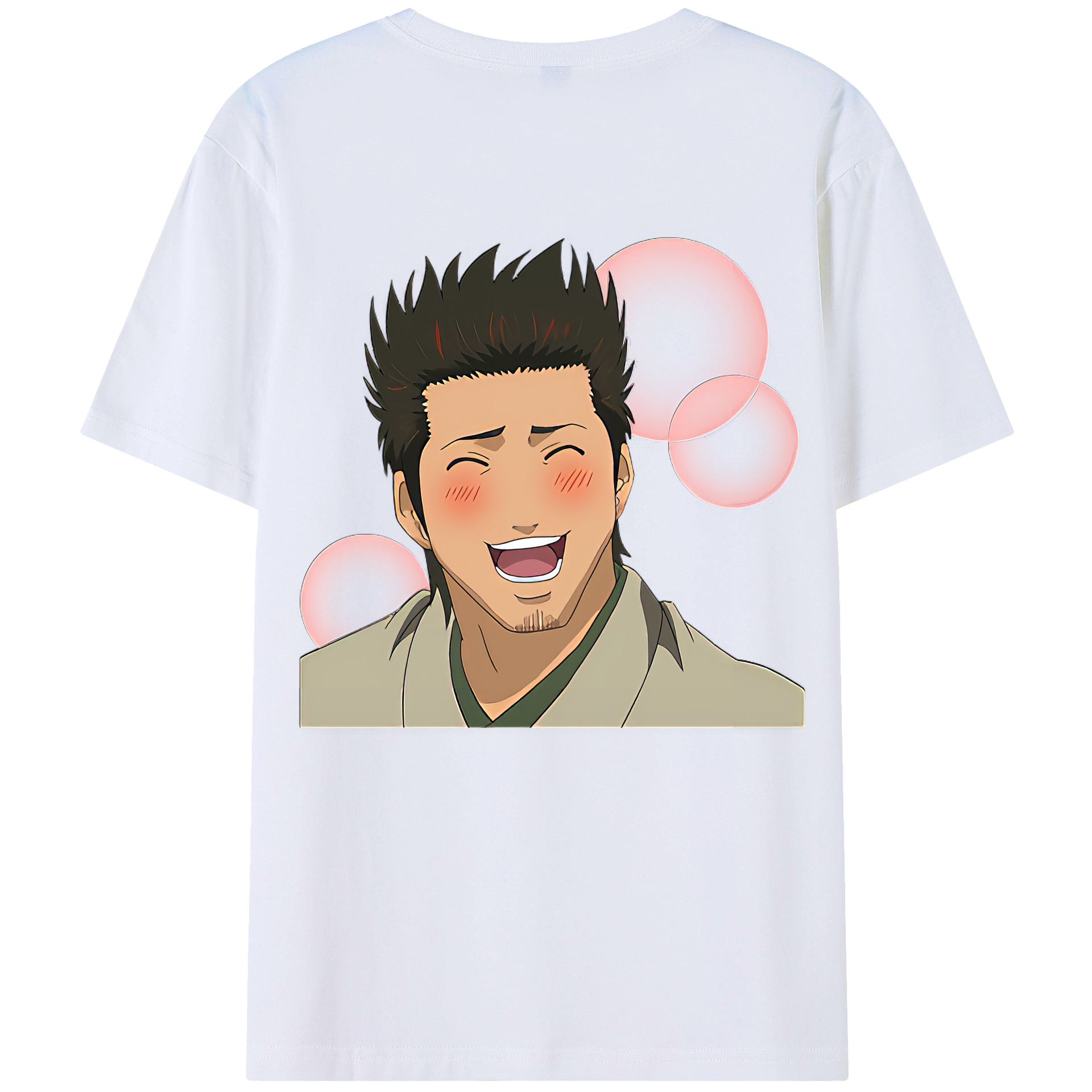 （画像用） ぎんたま 坂田銀時（さかたぎんとき） 神楽 志村新八（しむら しんぱち） GINTAMA Sakata Gintoki Kagura Shimura Shinpachi 綿100％半袖Tシャツ（背面プリント）