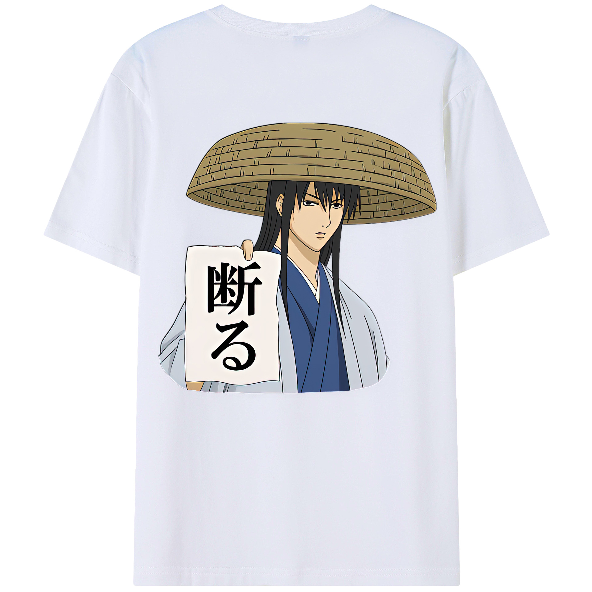 （画像用） ぎんたま 坂田銀時（さかたぎんとき） 神楽 志村新八（しむら しんぱち） GINTAMA Sakata Gintoki Kagura Shimura Shinpachi 綿100％半袖Tシャツ（背面プリント）