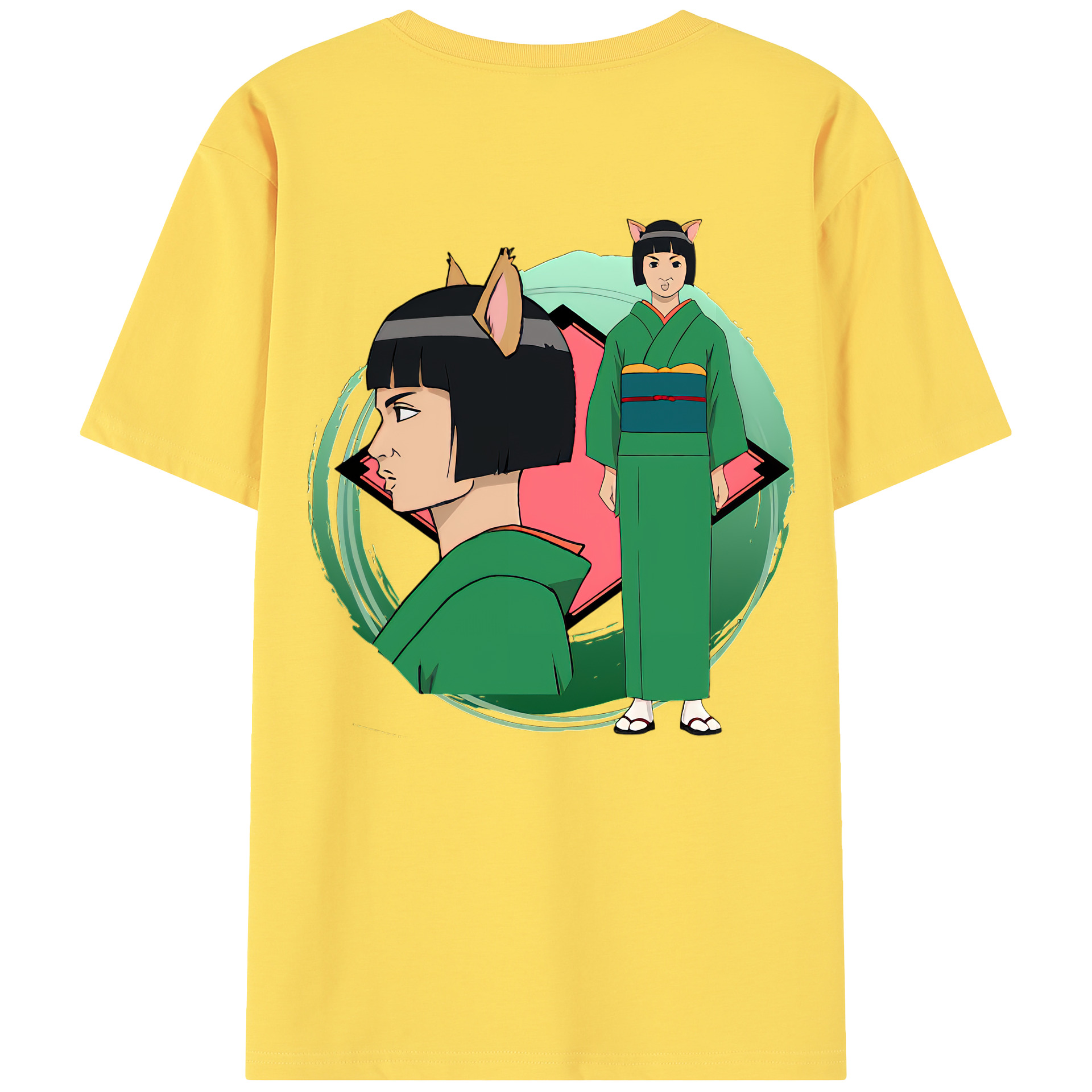 （画像用） ぎんたま 坂田銀時（さかたぎんとき） 神楽 志村新八（しむら しんぱち） GINTAMA Sakata Gintoki Kagura Shimura Shinpachi 綿100％半袖Tシャツ（背面プリント）
