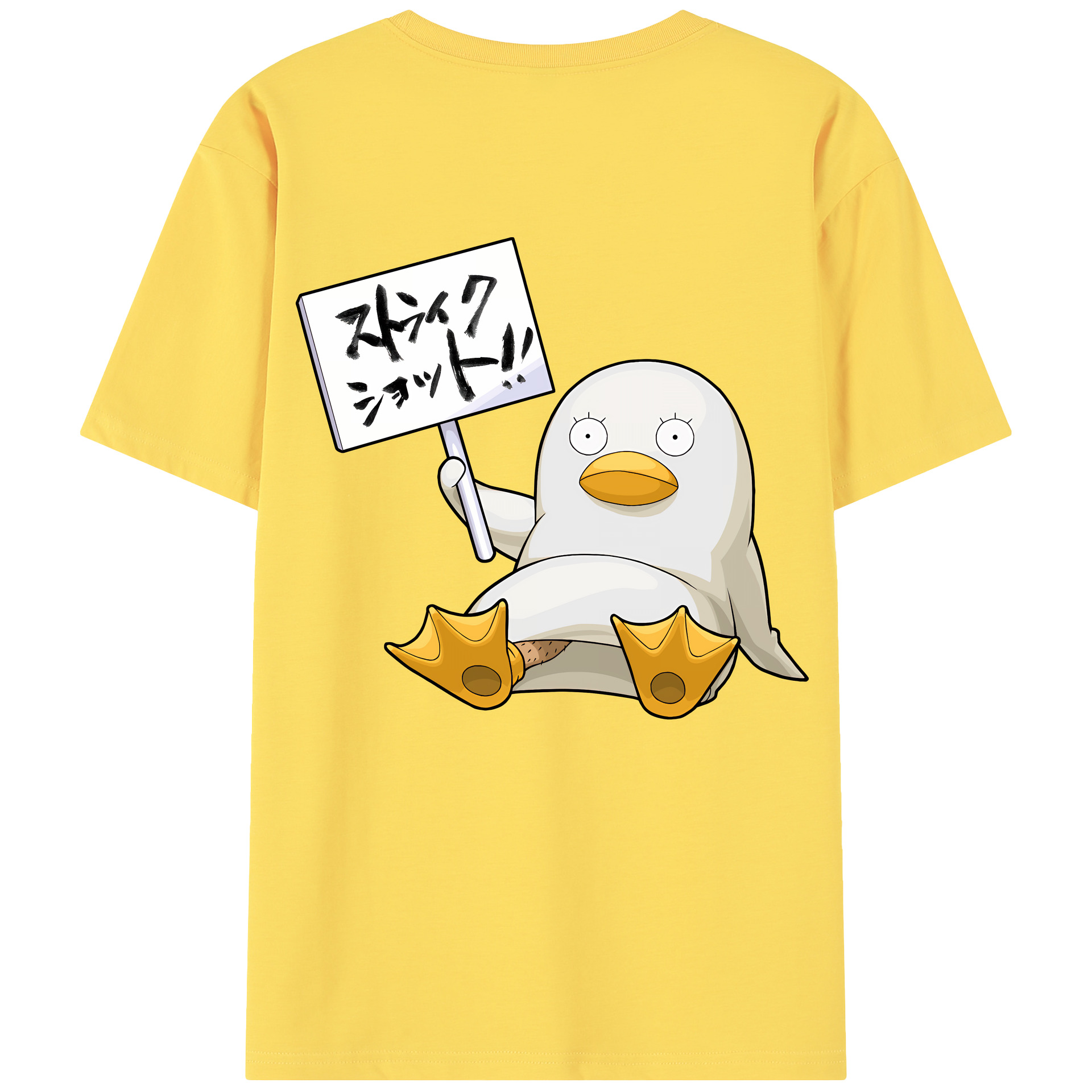 （画像用） ぎんたま 坂田銀時（さかたぎんとき） 神楽 志村新八（しむら しんぱち） GINTAMA Sakata Gintoki Kagura Shimura Shinpachi 綿100％半袖Tシャツ（背面プリント）