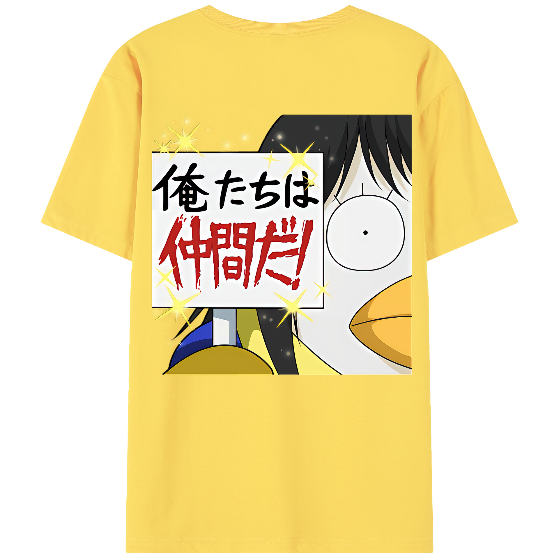 （画像用） ぎんたま 坂田銀時（さかたぎんとき） 神楽 志村新八（しむら しんぱち） GINTAMA Sakata Gintoki Kagura Shimura Shinpachi 綿100％半袖Tシャツ（背面プリント）