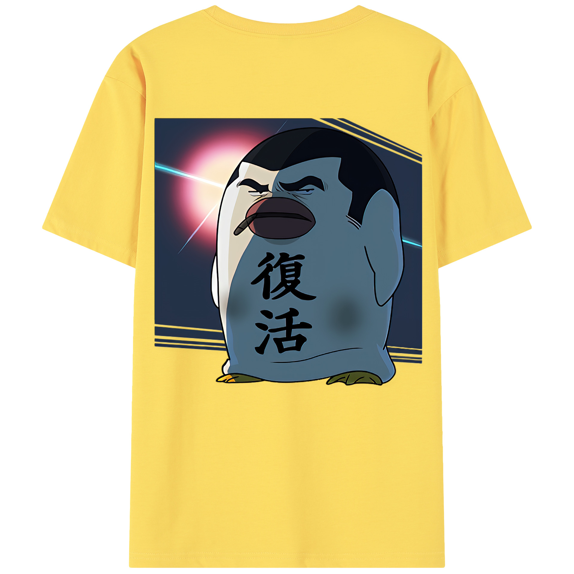 （画像用） ぎんたま 坂田銀時（さかたぎんとき） 神楽 志村新八（しむら しんぱち） GINTAMA Sakata Gintoki Kagura Shimura Shinpachi 綿100％半袖Tシャツ（背面プリント）