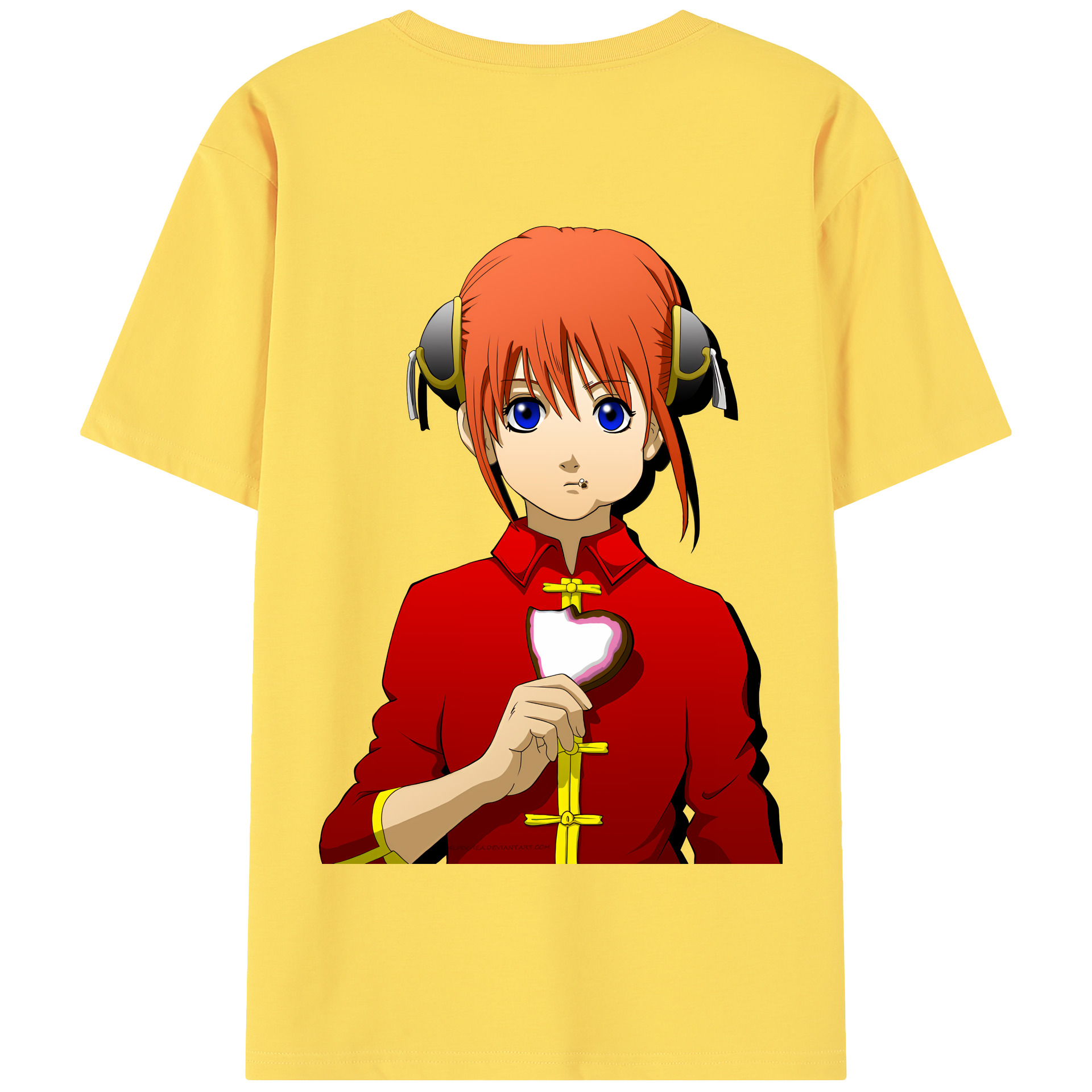 ぎんたま 坂田銀時（さかたぎんとき） 神楽 志村新八（しむら しんぱち） GINTAMA Sakata Gintoki Kagura Shimura Shinpachi 綿100％半袖Tシャツ（背面プリント）