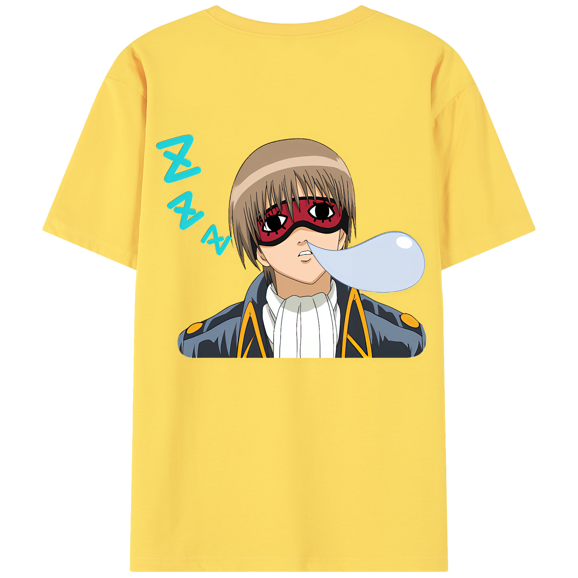 （画像用） ぎんたま 坂田銀時（さかたぎんとき） 神楽 志村新八（しむら しんぱち） GINTAMA Sakata Gintoki Kagura Shimura Shinpachi 綿100％半袖Tシャツ（背面プリント）