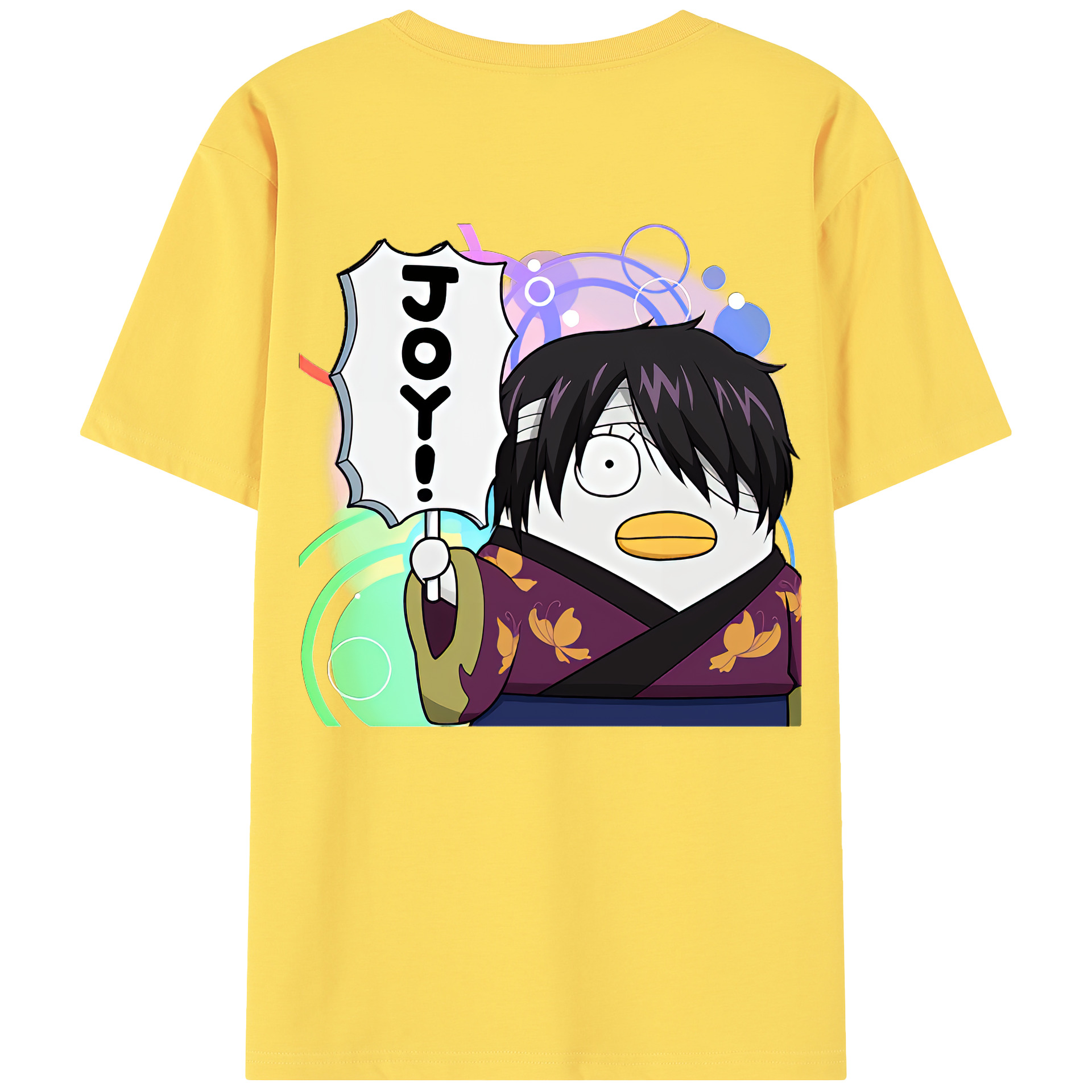 （画像用） ぎんたま 坂田銀時（さかたぎんとき） 神楽 志村新八（しむら しんぱち） GINTAMA Sakata Gintoki Kagura Shimura Shinpachi 綿100％半袖Tシャツ（背面プリント）