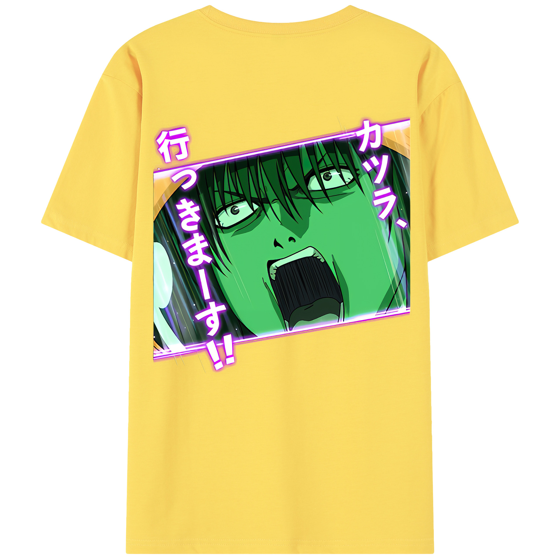 （画像用） ぎんたま 坂田銀時（さかたぎんとき） 神楽 志村新八（しむら しんぱち） GINTAMA Sakata Gintoki Kagura Shimura Shinpachi 綿100％半袖Tシャツ（背面プリント）