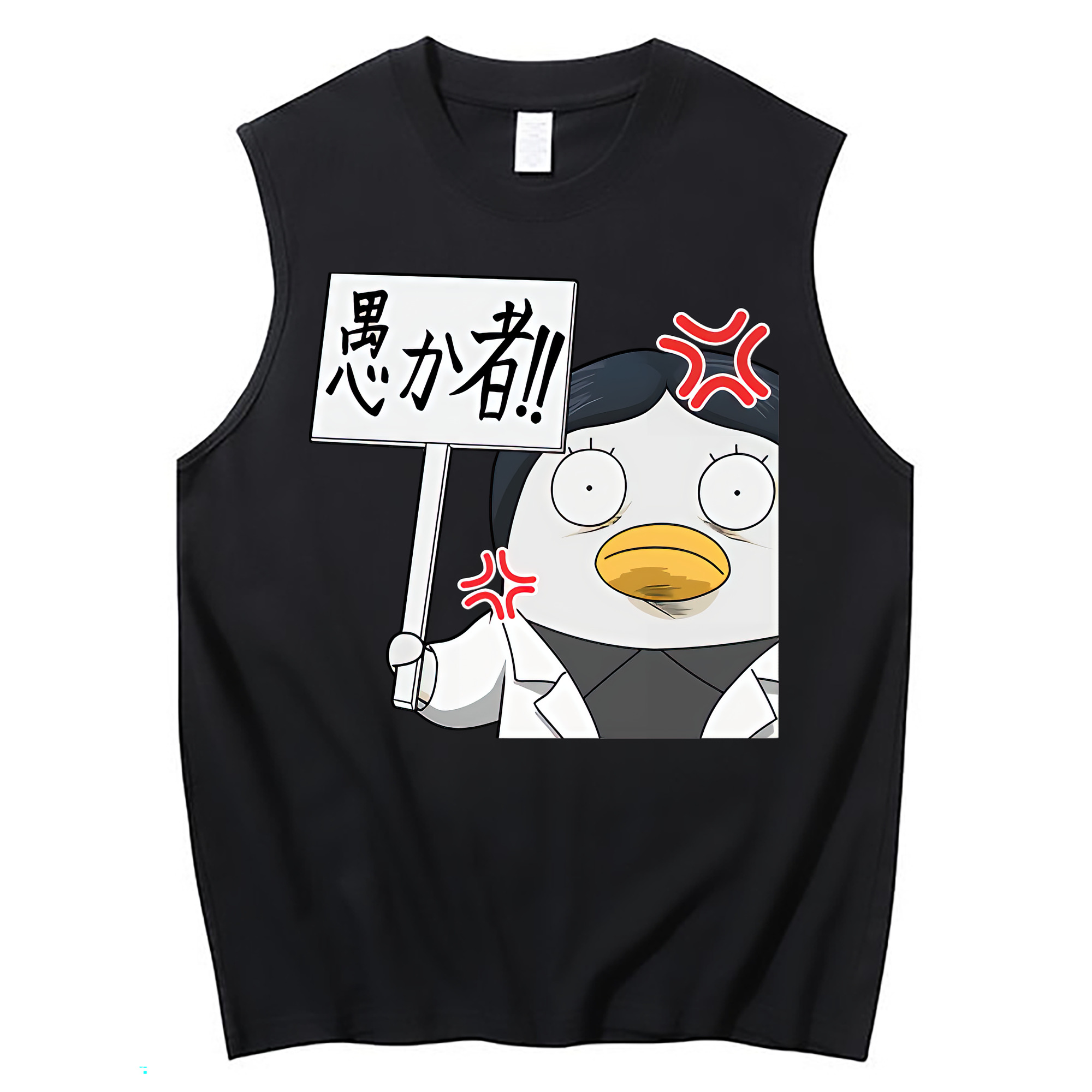 （画像用） ぎんたま 坂田銀時（さかたぎんとき） 神楽 志村新八（しむら しんぱち） GINTAMA Sakata Gintoki Kagura Shimura Shinpachi コットン100％タンクトップ（フロントプリント）