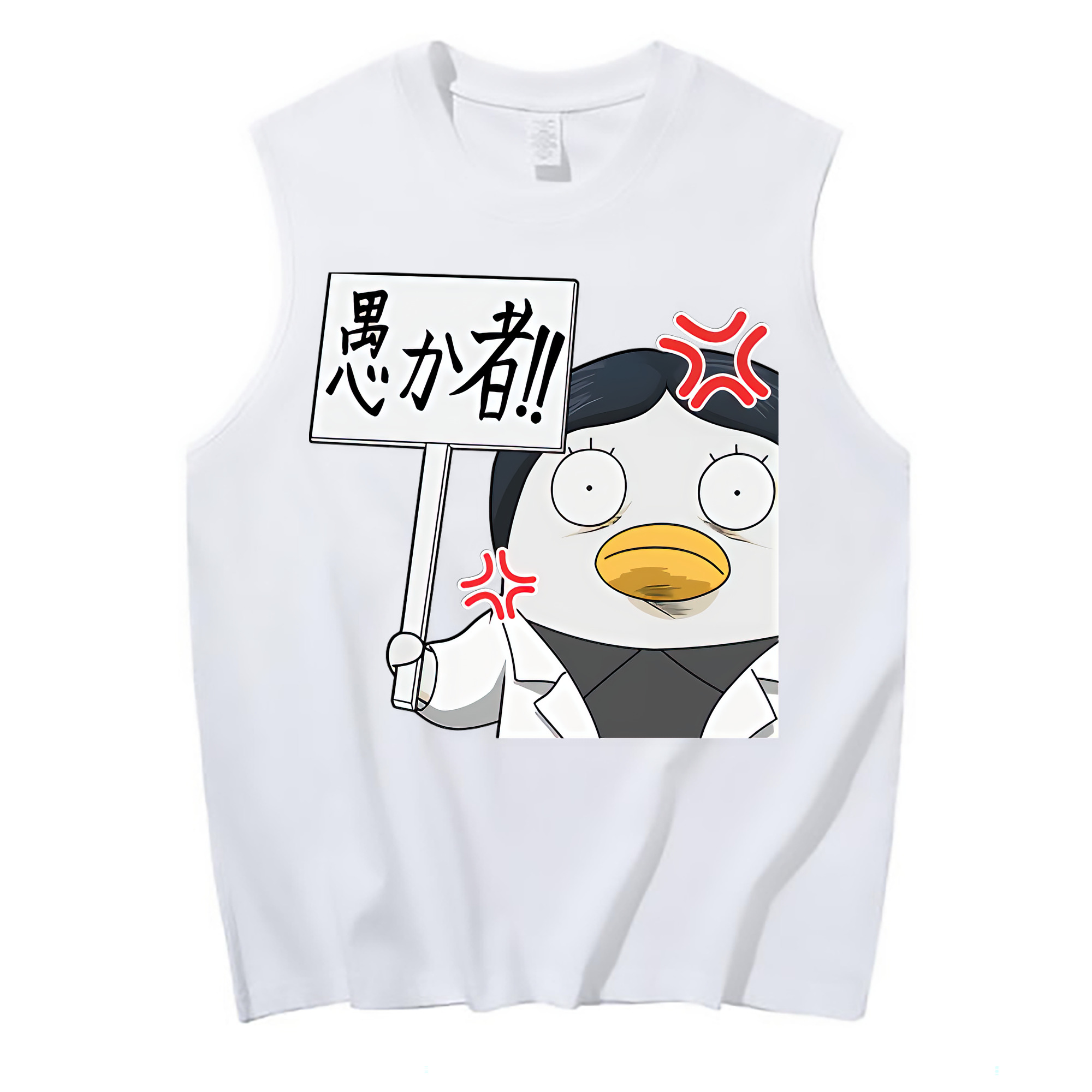 （画像用） ぎんたま 坂田銀時（さかたぎんとき） 神楽 志村新八（しむら しんぱち） GINTAMA Sakata Gintoki Kagura Shimura Shinpachi コットン100％タンクトップ（フロントプリント）