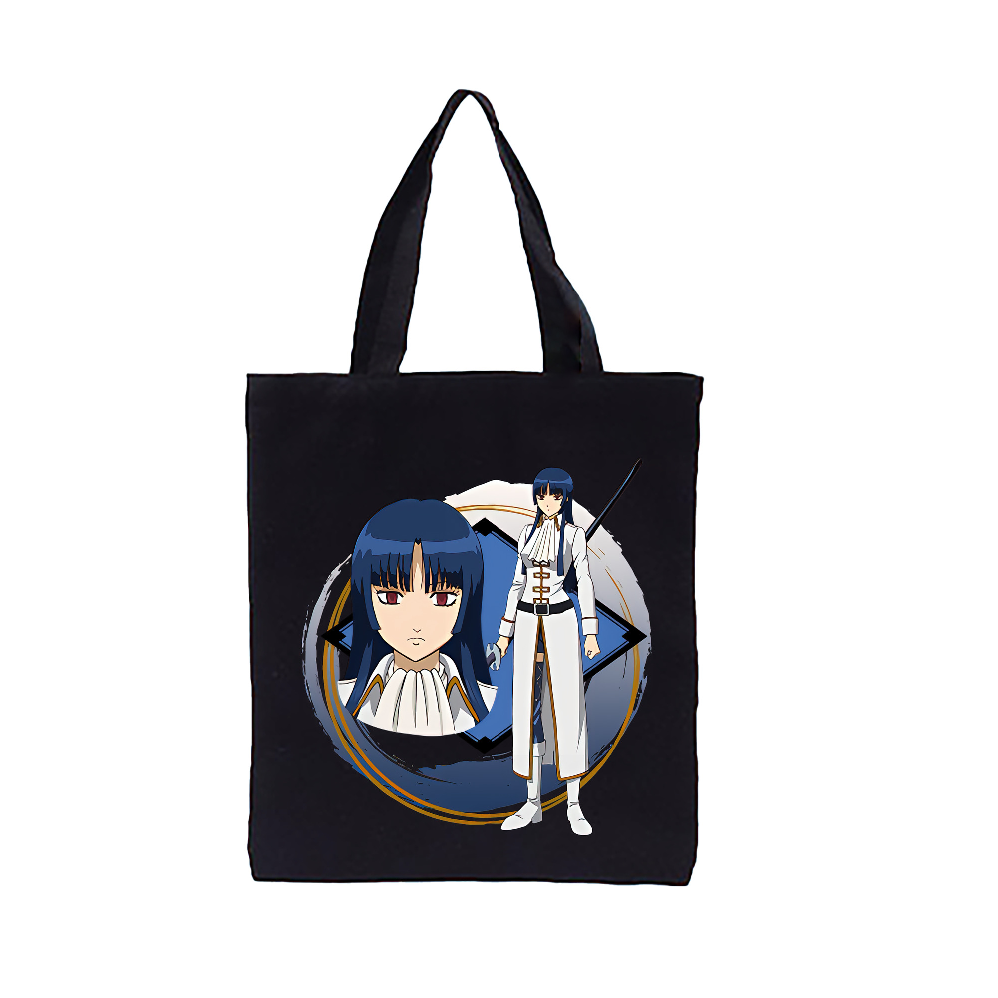 （画像用） ぎんたま 坂田銀時（さかたぎんとき） 神楽 志村新八（しむら しんぱち） GINTAMA Sakata Gintoki Kagura Shimura Shinpachi 縦型キャンバス生地手提げバッグ　トートバッグ