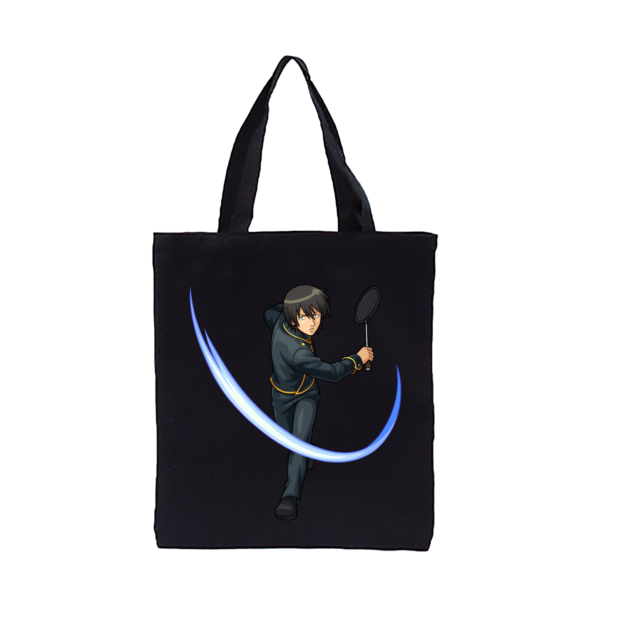 （画像用） ぎんたま 坂田銀時（さかたぎんとき） 神楽 志村新八（しむら しんぱち） GINTAMA Sakata Gintoki Kagura Shimura Shinpachi 縦型キャンバス生地手提げバッグ　トートバッグ