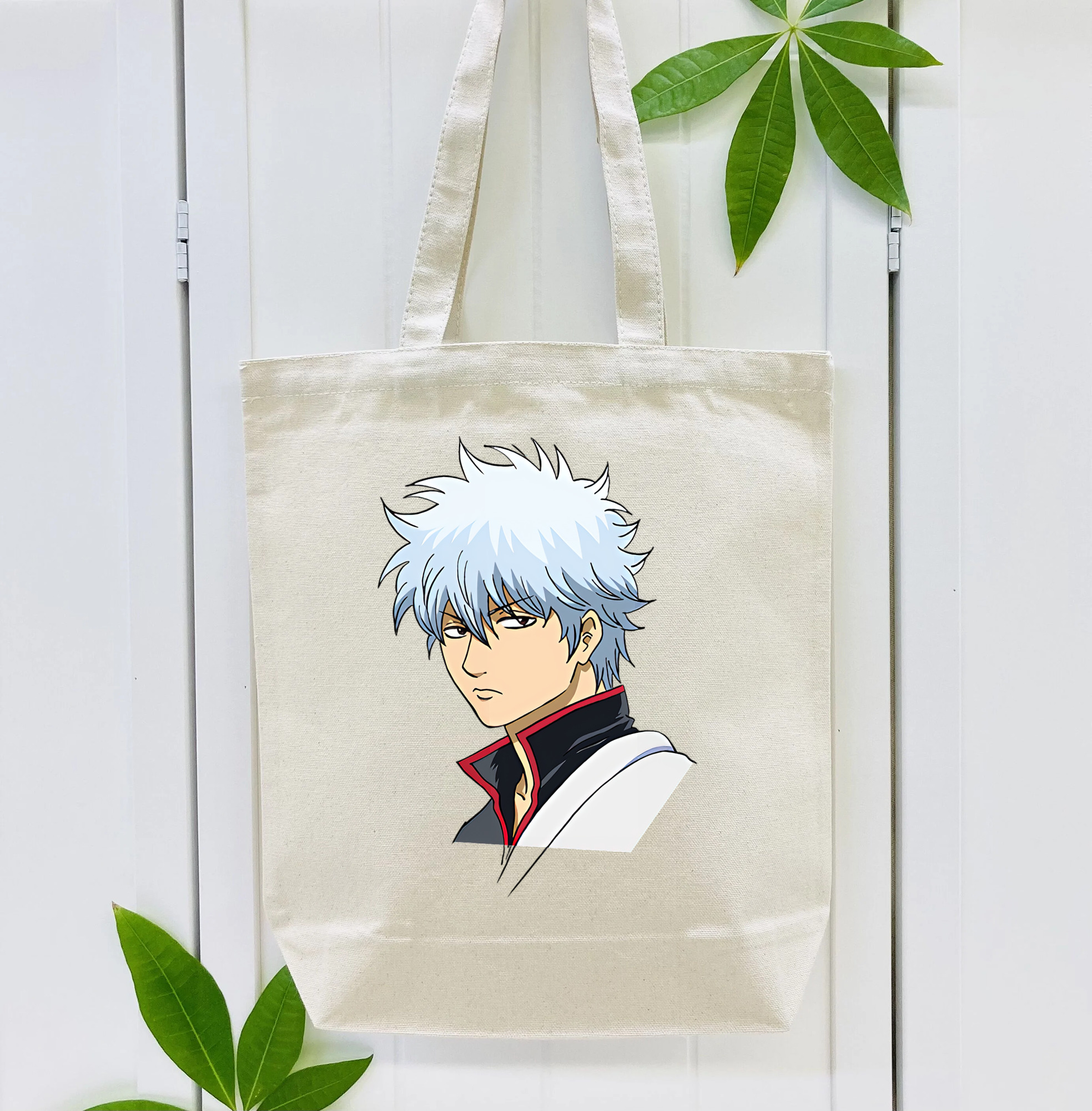 ぎんたま 坂田銀時（さかたぎんとき） 神楽 志村新八（しむら しんぱち） GINTAMA Sakata Gintoki Kagura Shimura Shinpachi 縦型キャンバス生地手提げバッグ　トートバッグ