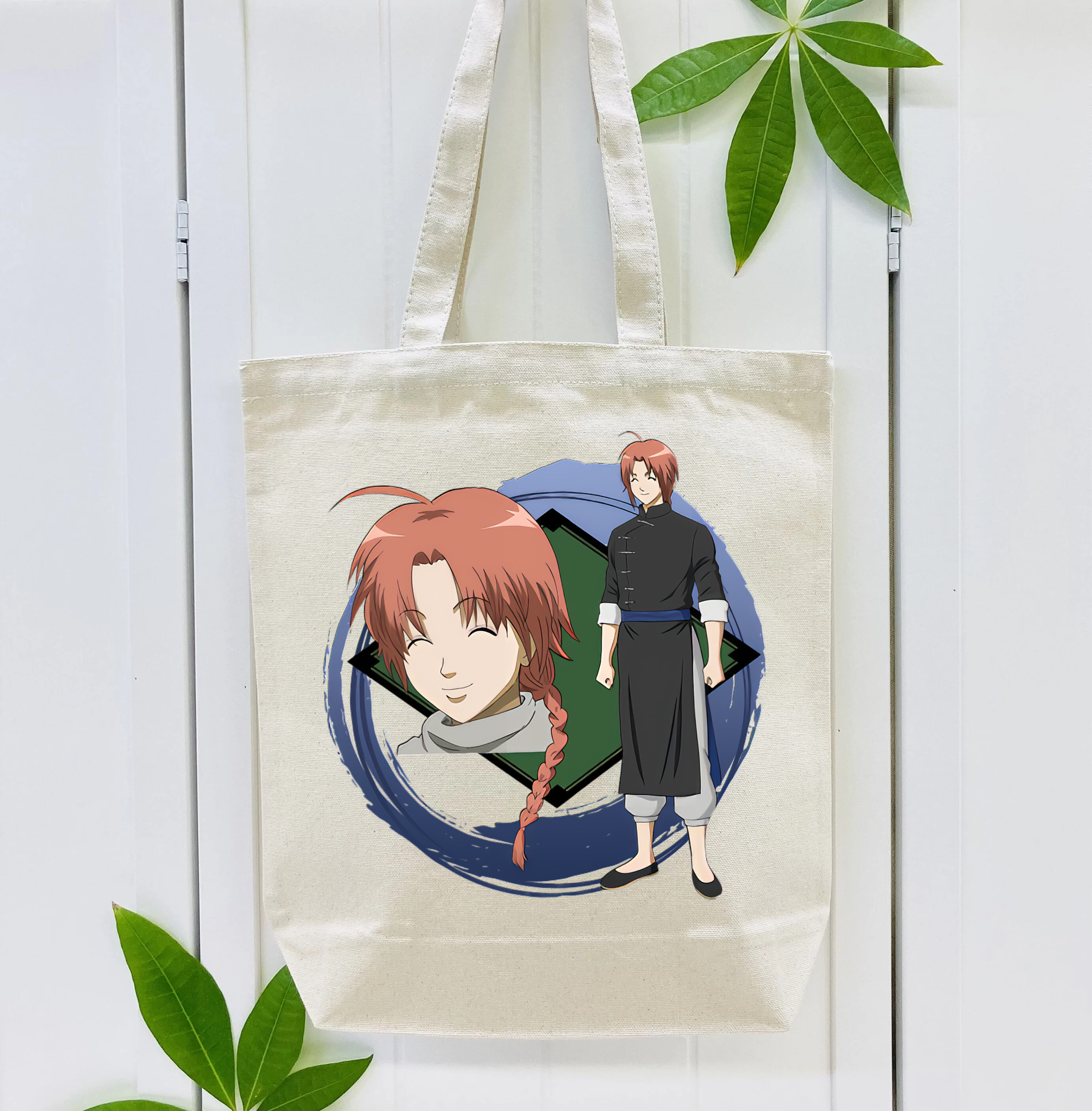 ぎんたま 坂田銀時（さかたぎんとき） 神楽 志村新八（しむら しんぱち） GINTAMA Sakata Gintoki Kagura Shimura Shinpachi 縦型キャンバス生地手提げバッグ　トートバッグ
