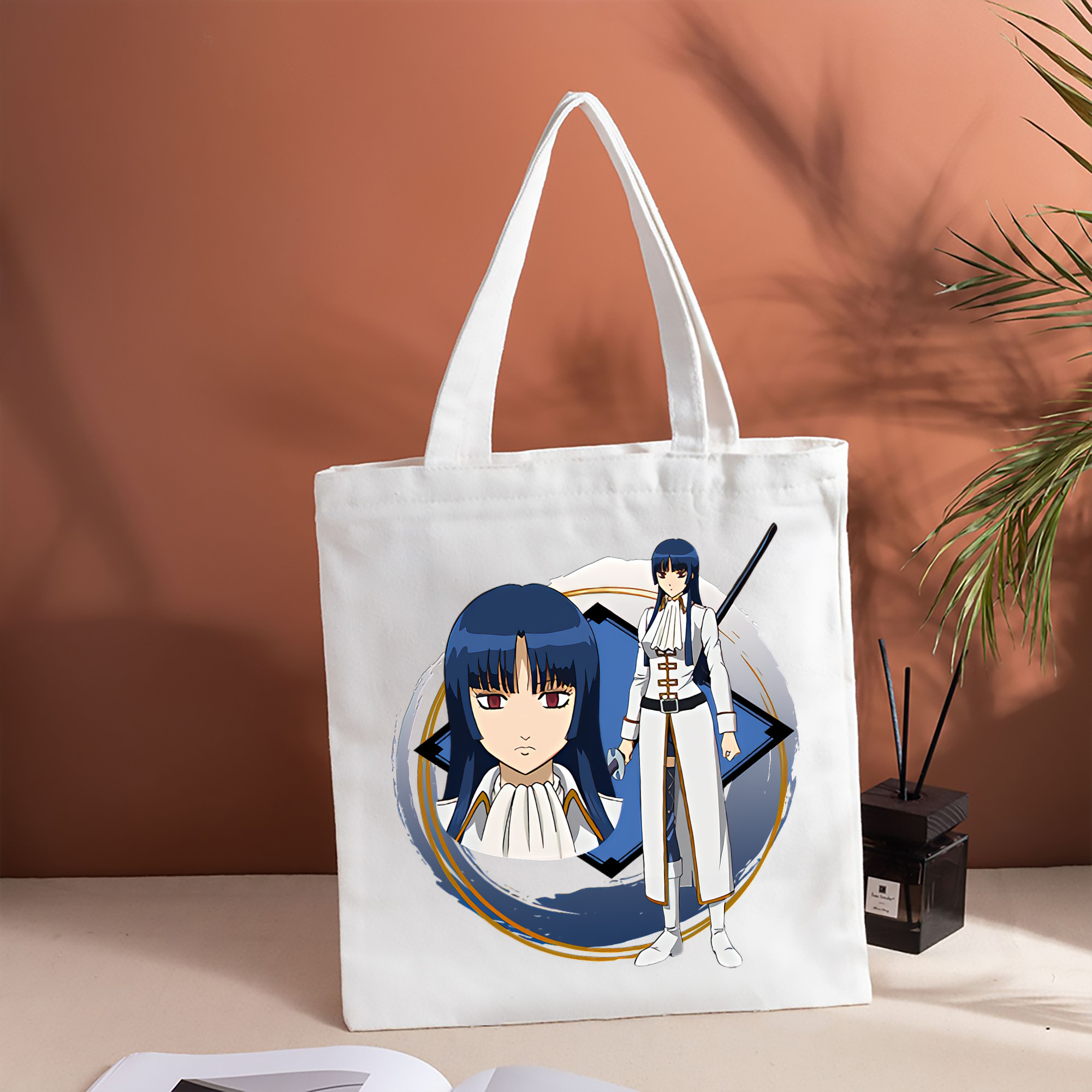 ぎんたま 坂田銀時（さかたぎんとき） 神楽 志村新八（しむら しんぱち） GINTAMA Sakata Gintoki Kagura Shimura Shinpachi 縦型キャンバス生地手提げバッグ　トートバッグ