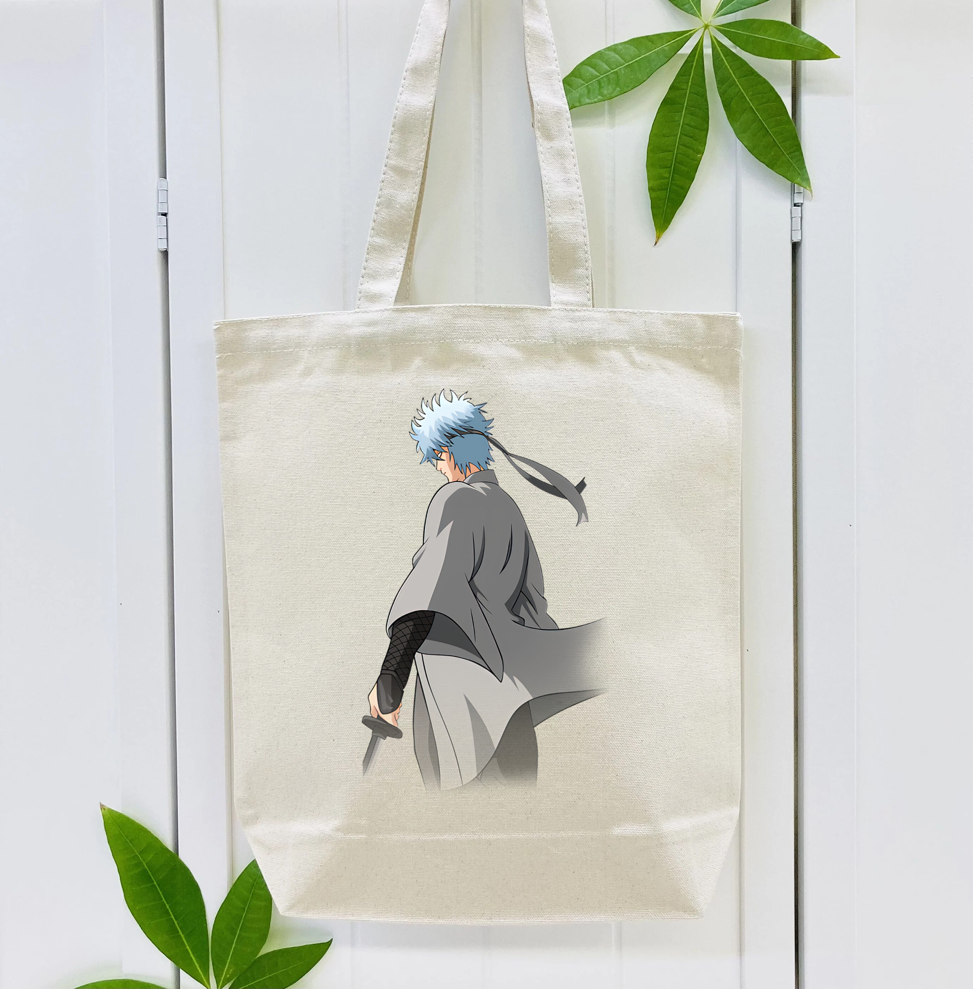 ぎんたま 坂田銀時（さかたぎんとき） 神楽 志村新八（しむら しんぱち） GINTAMA Sakata Gintoki Kagura Shimura Shinpachi 縦型キャンバス生地手提げバッグ　トートバッグ