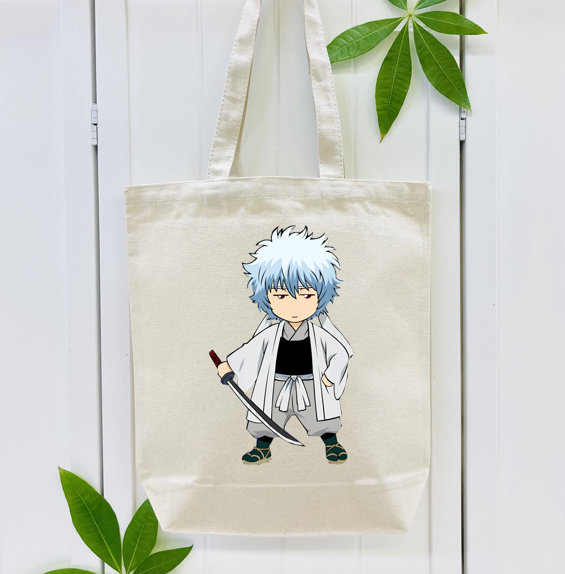 ぎんたま 坂田銀時（さかたぎんとき） 神楽 志村新八（しむら しんぱち） GINTAMA Sakata Gintoki Kagura Shimura Shinpachi 縦型キャンバス生地手提げバッグ　トートバッグ
