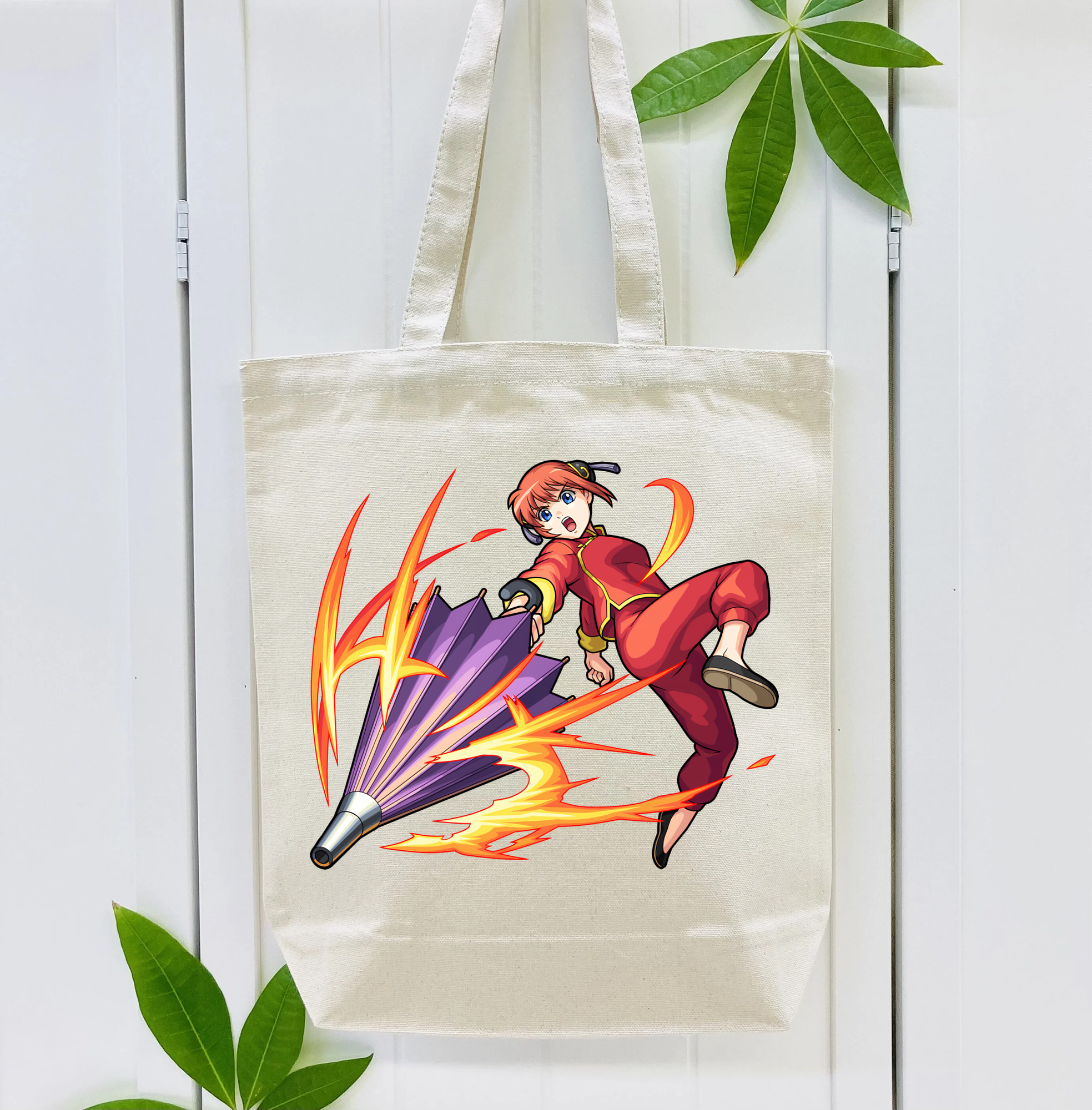 ぎんたま 坂田銀時（さかたぎんとき） 神楽 志村新八（しむら しんぱち） GINTAMA Sakata Gintoki Kagura Shimura Shinpachi 縦型キャンバス生地手提げバッグ　トートバッグ