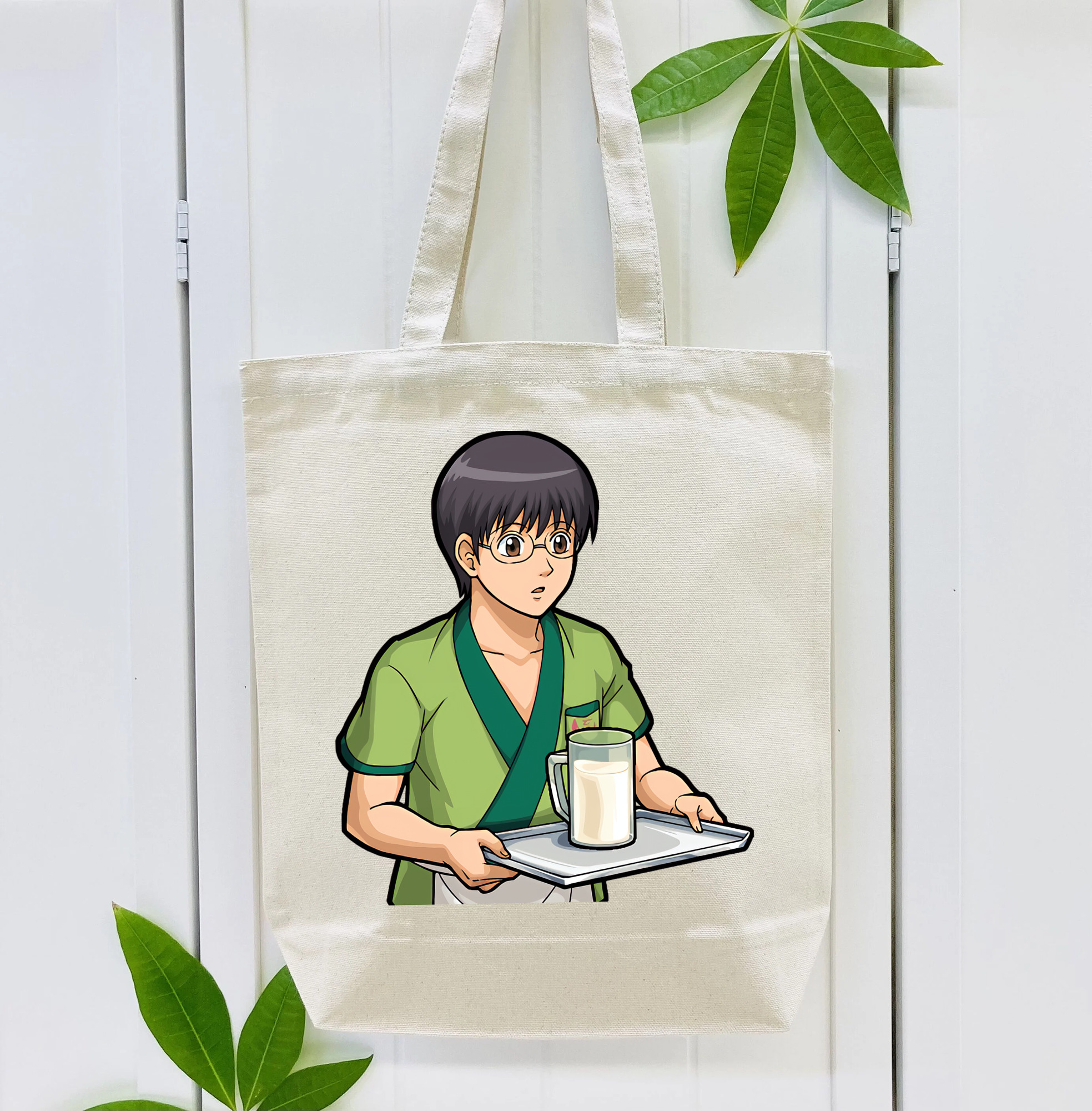 ぎんたま 坂田銀時（さかたぎんとき） 神楽 志村新八（しむら しんぱち） GINTAMA Sakata Gintoki Kagura Shimura Shinpachi 縦型キャンバス生地手提げバッグ　トートバッグ