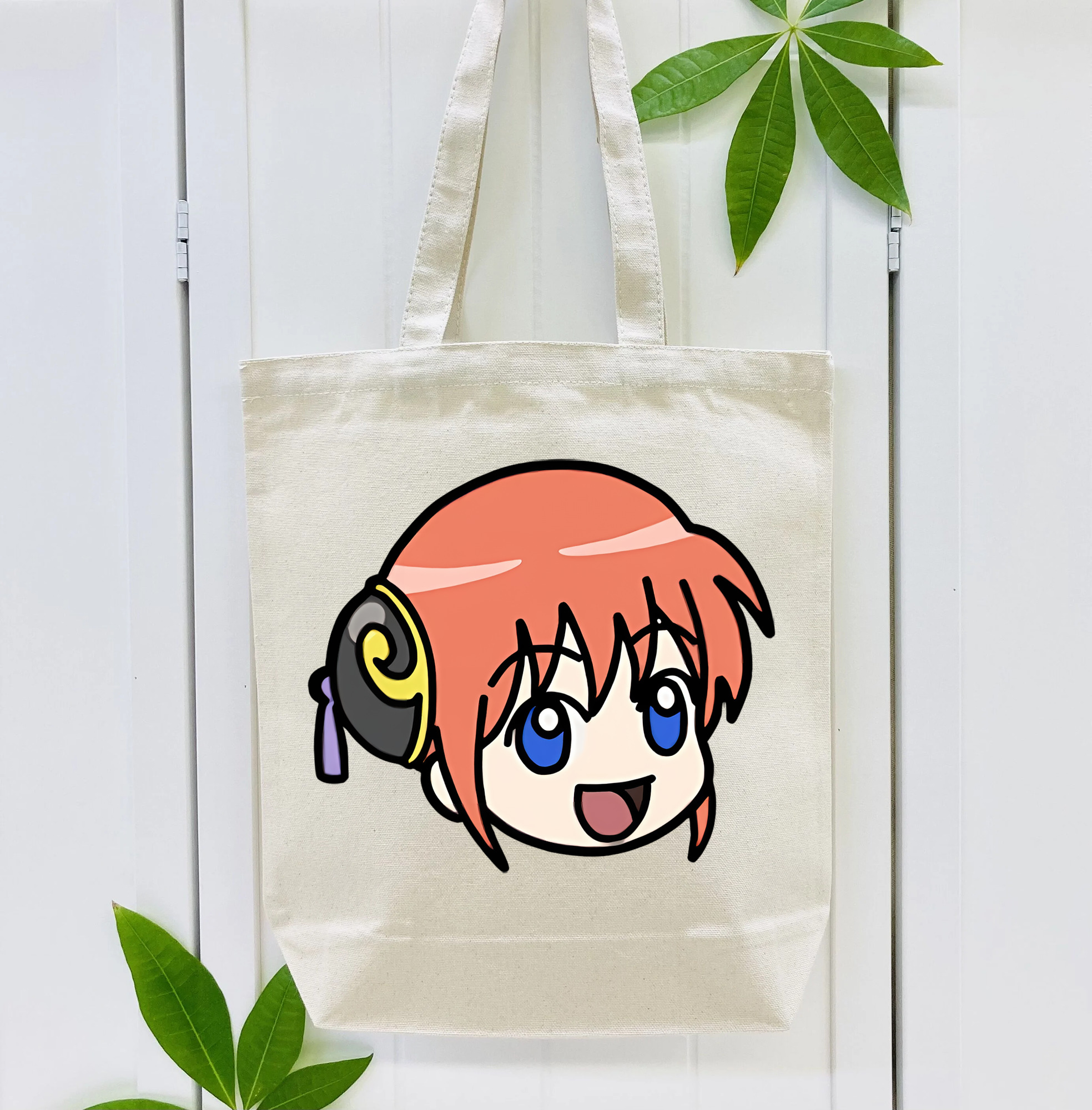 ぎんたま 坂田銀時（さかたぎんとき） 神楽 志村新八（しむら しんぱち） GINTAMA Sakata Gintoki Kagura Shimura Shinpachi 縦型キャンバス生地手提げバッグ　トートバッグ