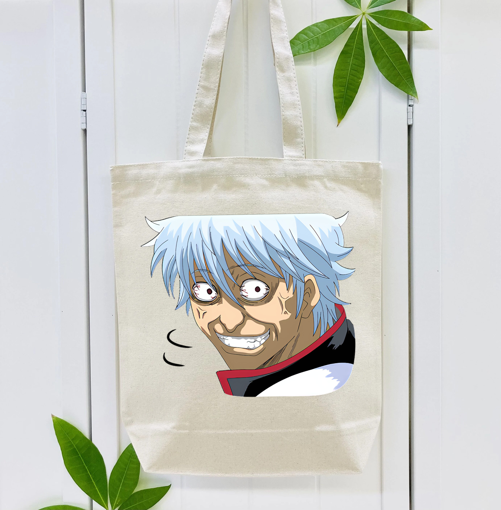 ぎんたま 坂田銀時（さかたぎんとき） 神楽 志村新八（しむら しんぱち） GINTAMA Sakata Gintoki Kagura Shimura Shinpachi 縦型キャンバス生地手提げバッグ　トートバッグ