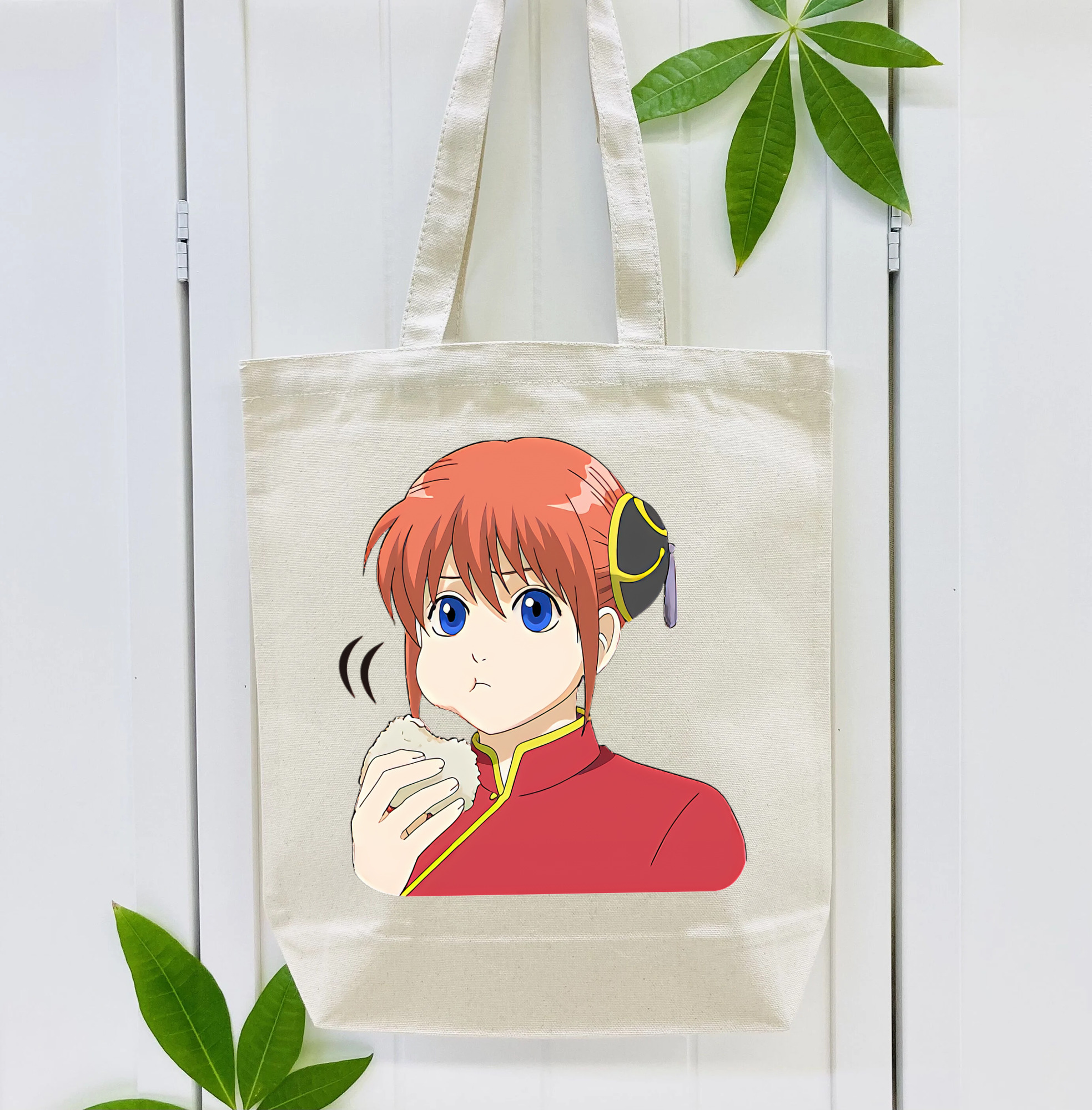 ぎんたま 坂田銀時（さかたぎんとき） 神楽 志村新八（しむら しんぱち） GINTAMA Sakata Gintoki Kagura Shimura Shinpachi 縦型キャンバス生地手提げバッグ　トートバッグ