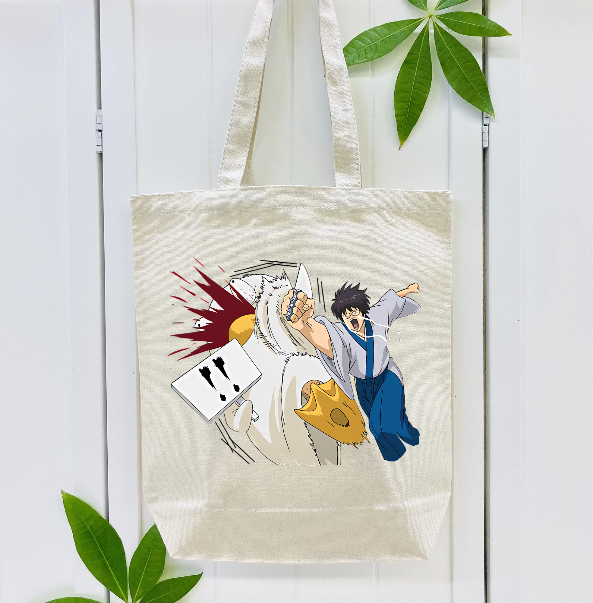ぎんたま 坂田銀時（さかたぎんとき） 神楽 志村新八（しむら しんぱち） GINTAMA Sakata Gintoki Kagura Shimura Shinpachi 縦型キャンバス生地手提げバッグ　トートバッグ