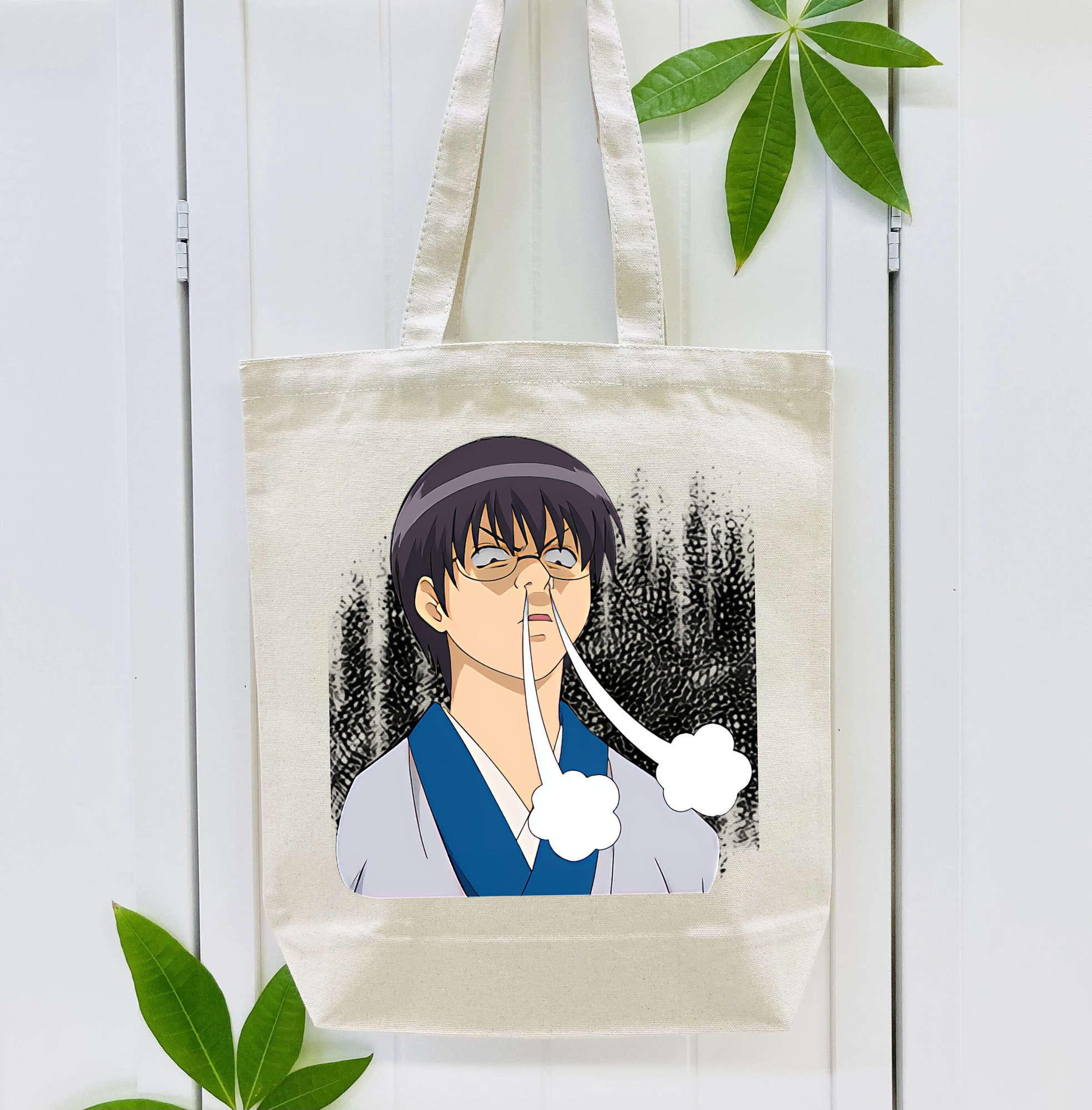 ぎんたま 坂田銀時（さかたぎんとき） 神楽 志村新八（しむら しんぱち） GINTAMA Sakata Gintoki Kagura Shimura Shinpachi 縦型キャンバス生地手提げバッグ　トートバッグ