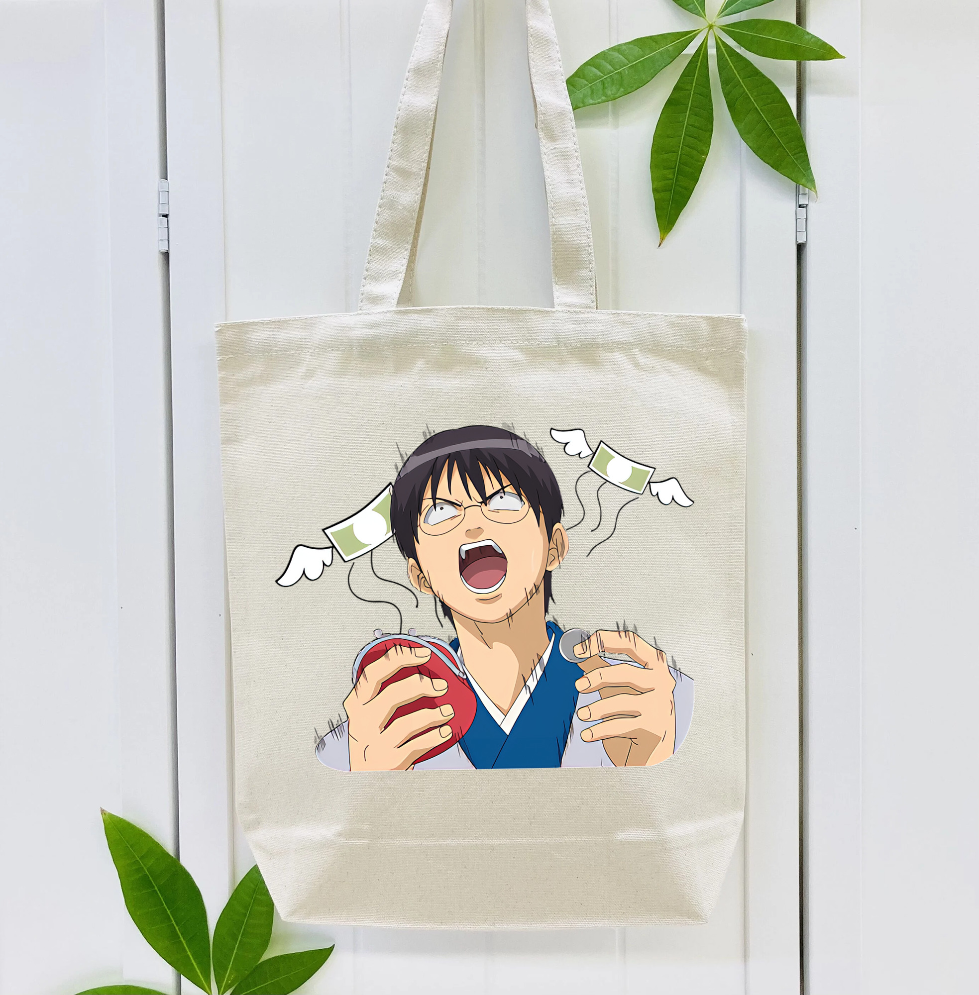 ぎんたま 坂田銀時（さかたぎんとき） 神楽 志村新八（しむら しんぱち） GINTAMA Sakata Gintoki Kagura Shimura Shinpachi 縦型キャンバス生地手提げバッグ　トートバッグ