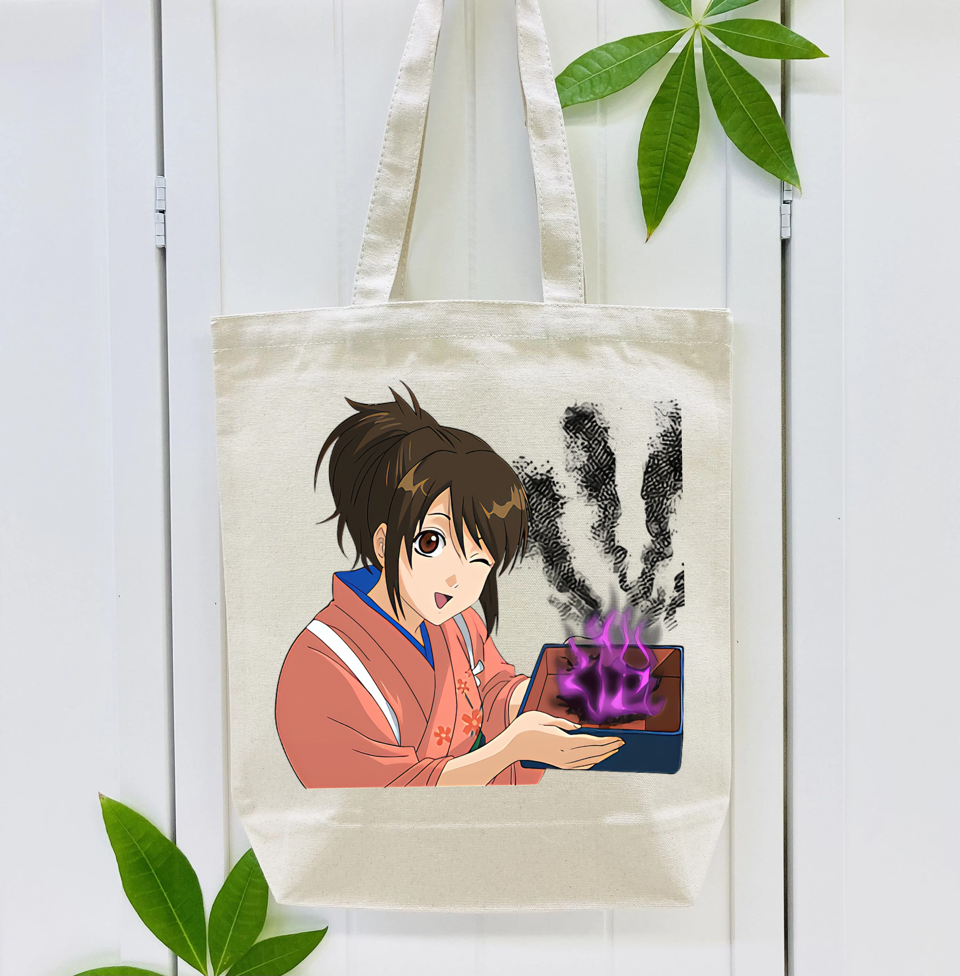 ぎんたま 坂田銀時（さかたぎんとき） 神楽 志村新八（しむら しんぱち） GINTAMA Sakata Gintoki Kagura Shimura Shinpachi 縦型キャンバス生地手提げバッグ　トートバッグ