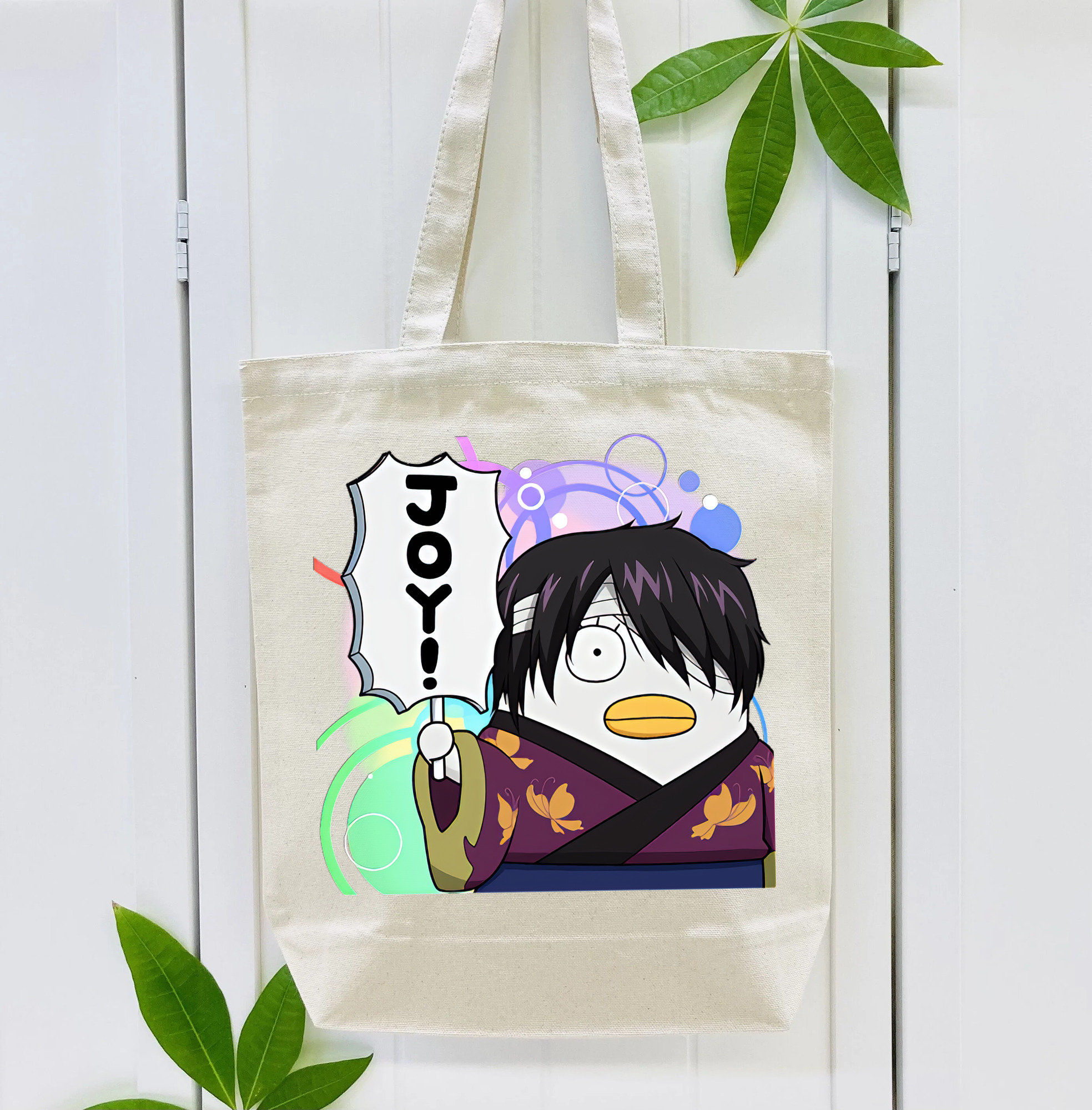 ぎんたま 坂田銀時（さかたぎんとき） 神楽 志村新八（しむら しんぱち） GINTAMA Sakata Gintoki Kagura Shimura Shinpachi 縦型キャンバス生地手提げバッグ　トートバッグ