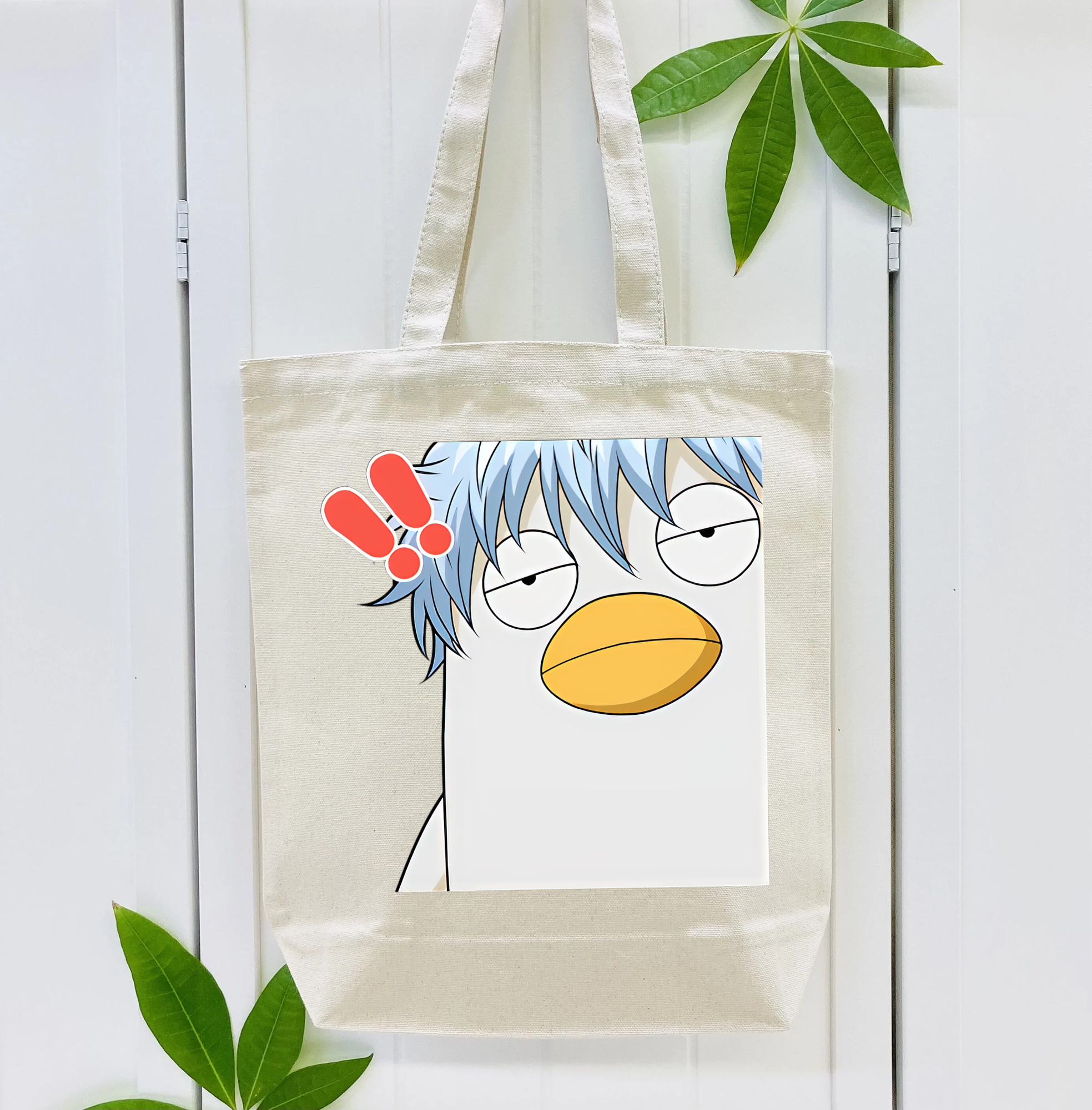 ぎんたま 坂田銀時（さかたぎんとき） 神楽 志村新八（しむら しんぱち） GINTAMA Sakata Gintoki Kagura Shimura Shinpachi 縦型キャンバス生地手提げバッグ　トートバッグ