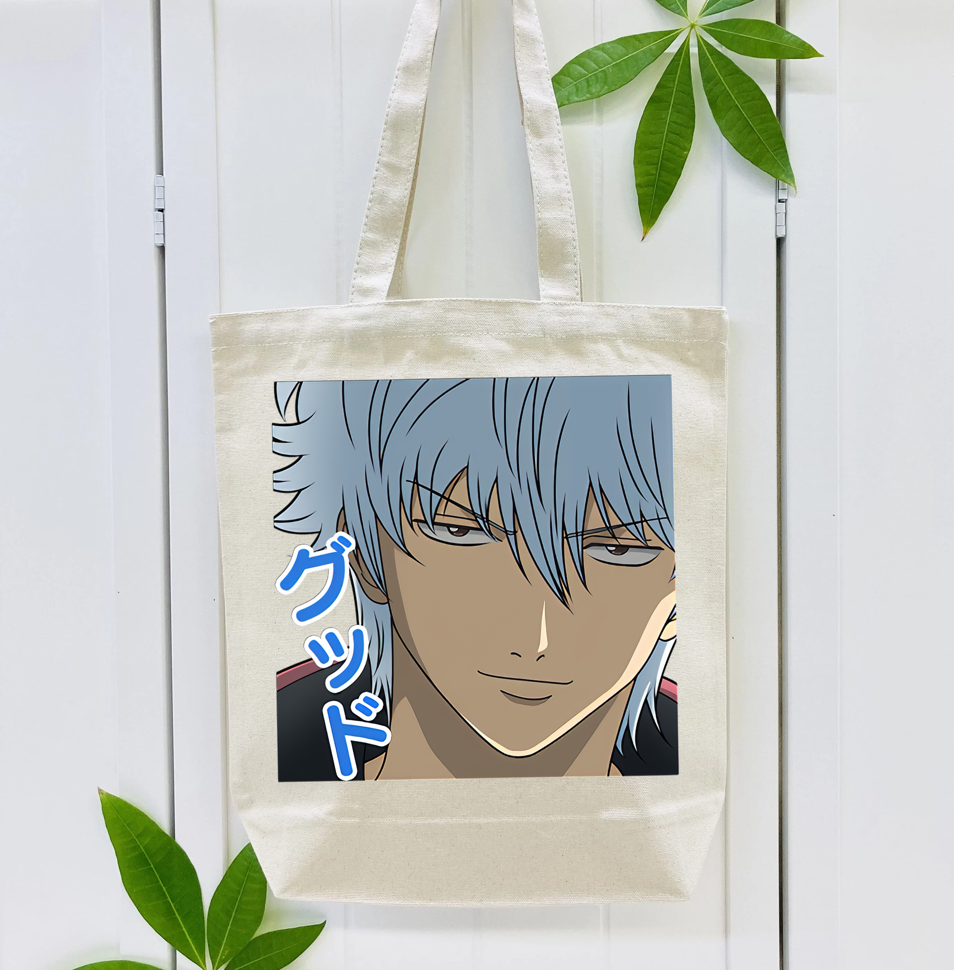 ぎんたま 坂田銀時（さかたぎんとき） 神楽 志村新八（しむら しんぱち） GINTAMA Sakata Gintoki Kagura Shimura Shinpachi 縦型キャンバス生地手提げバッグ　トートバッグ