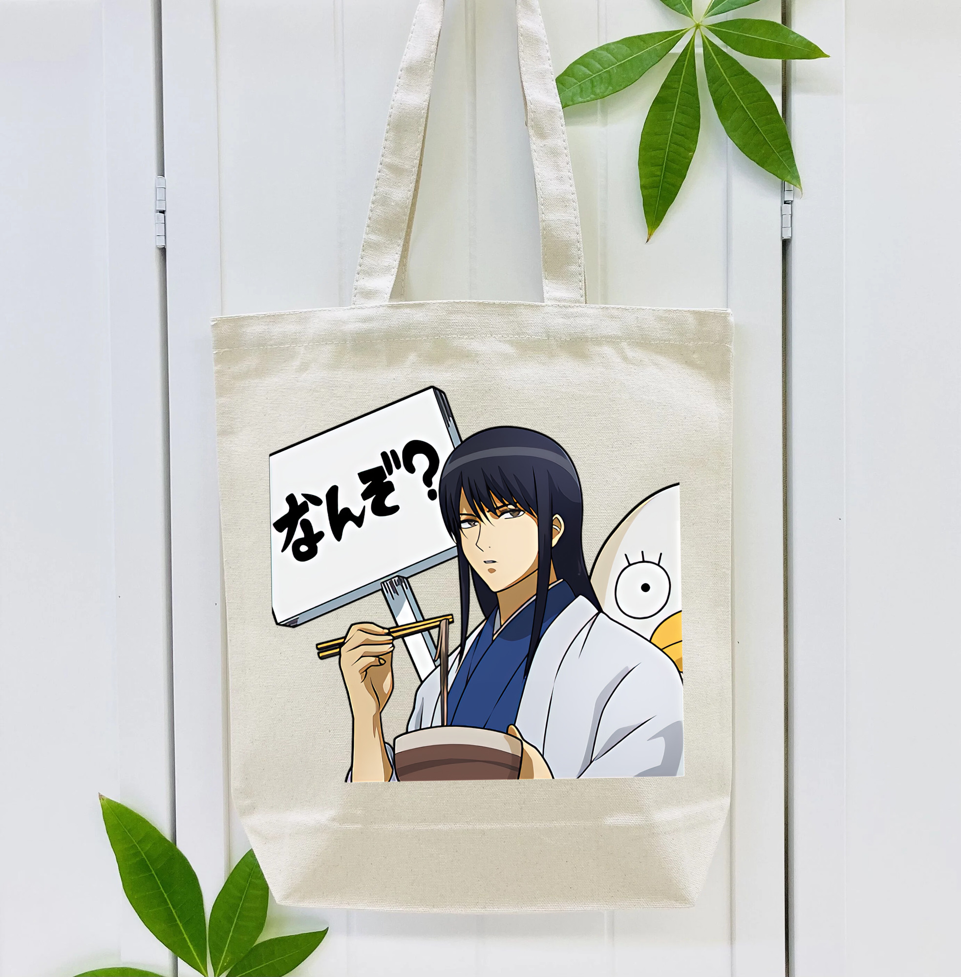 ぎんたま 坂田銀時（さかたぎんとき） 神楽 志村新八（しむら しんぱち） GINTAMA Sakata Gintoki Kagura Shimura Shinpachi 縦型キャンバス生地手提げバッグ　トートバッグ