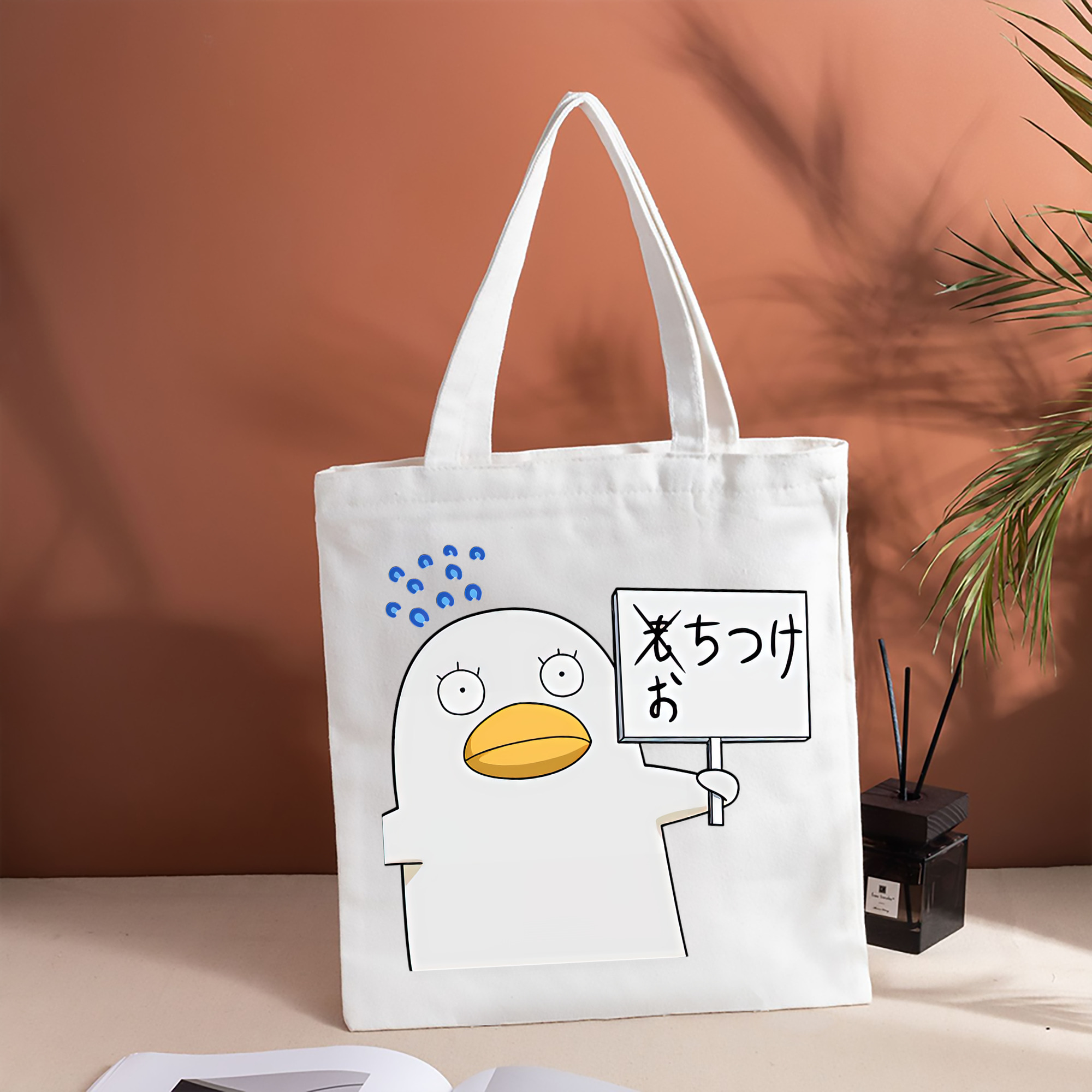 ぎんたま 坂田銀時（さかたぎんとき） 神楽 志村新八（しむら しんぱち） GINTAMA Sakata Gintoki Kagura Shimura Shinpachi 縦型キャンバス生地手提げバッグ　トートバッグ