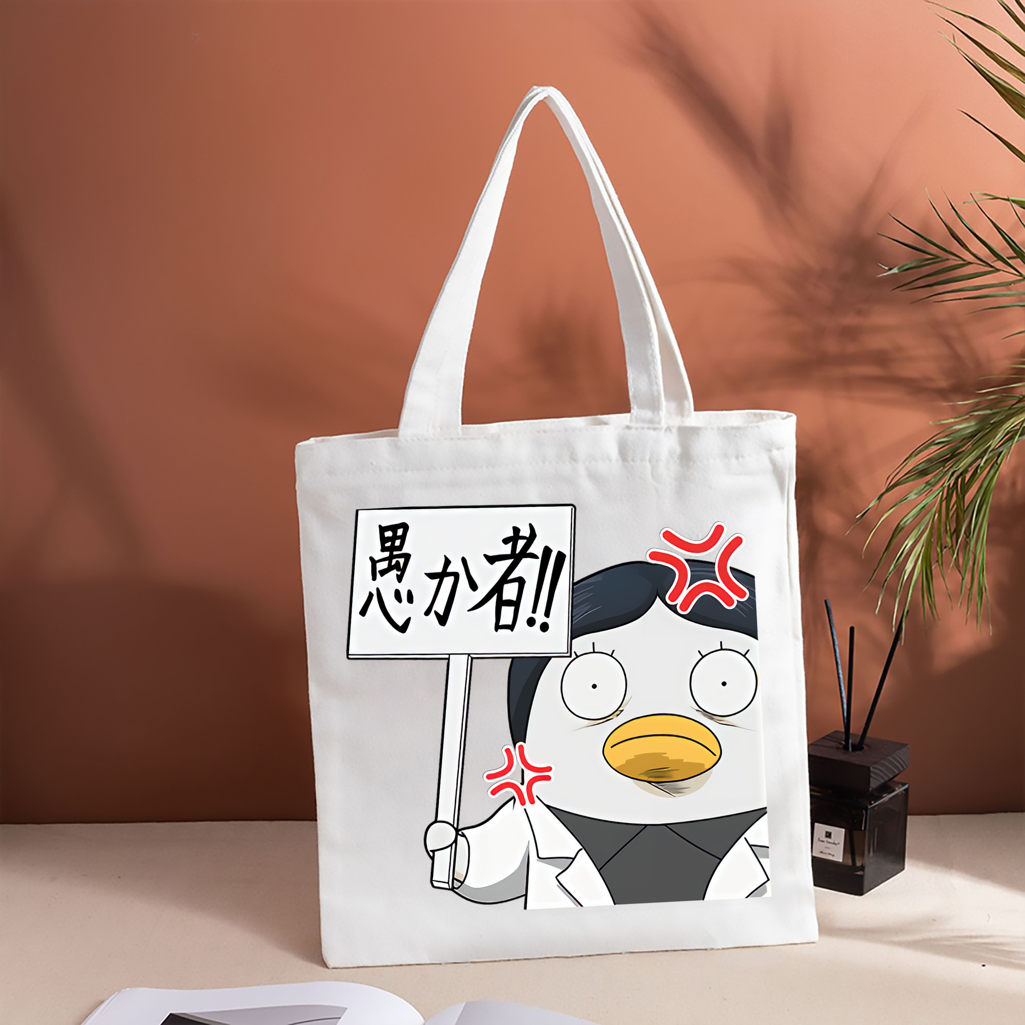 ぎんたま 坂田銀時（さかたぎんとき） 神楽 志村新八（しむら しんぱち） GINTAMA Sakata Gintoki Kagura Shimura Shinpachi 縦型キャンバス生地手提げバッグ　トートバッグ