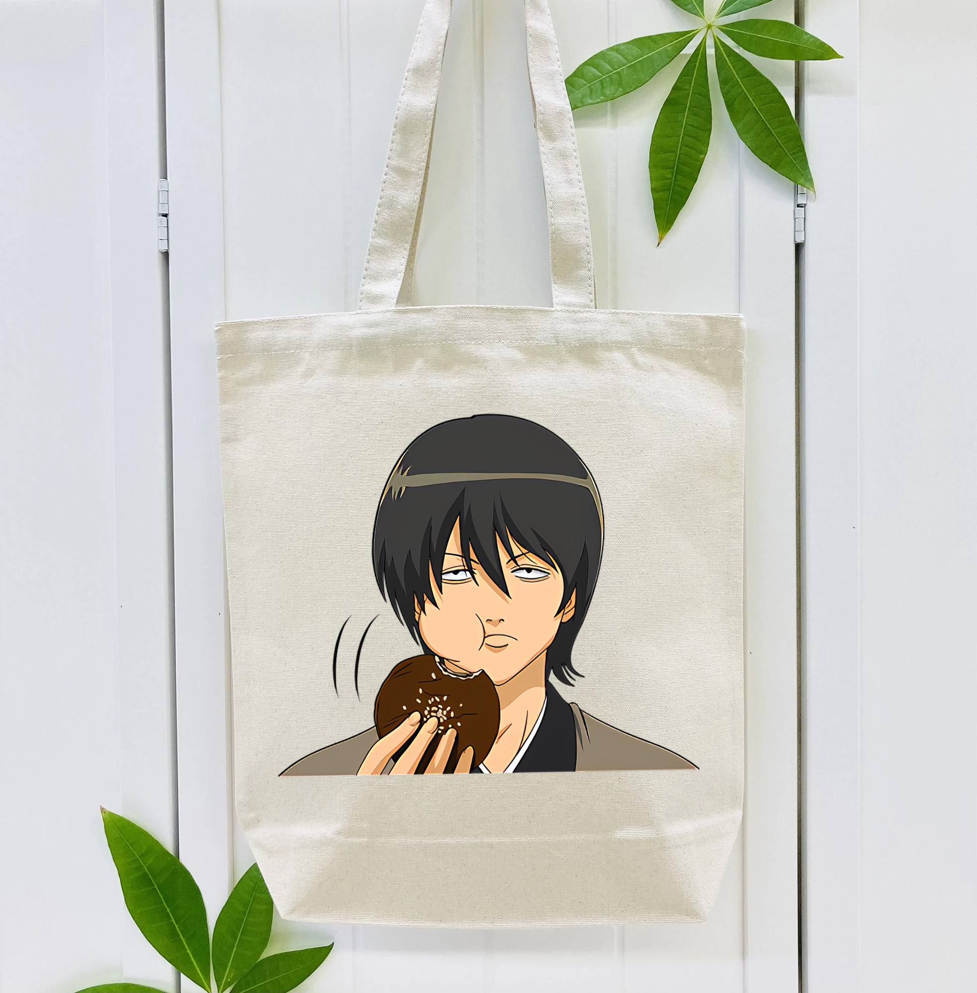 ぎんたま 坂田銀時（さかたぎんとき） 神楽 志村新八（しむら しんぱち） GINTAMA Sakata Gintoki Kagura Shimura Shinpachi 縦型キャンバス生地手提げバッグ　トートバッグ
