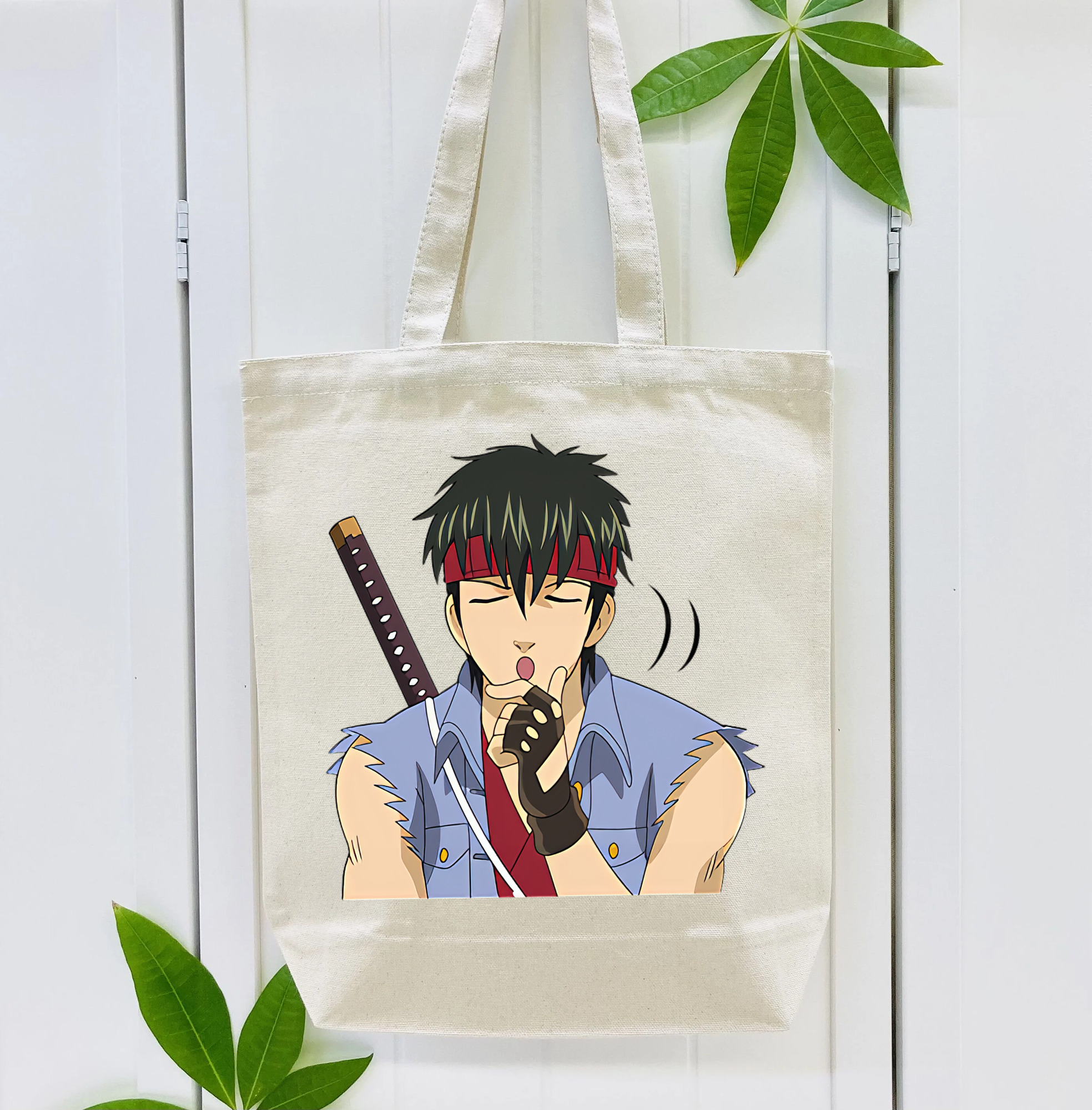 ぎんたま 坂田銀時（さかたぎんとき） 神楽 志村新八（しむら しんぱち） GINTAMA Sakata Gintoki Kagura Shimura Shinpachi 縦型キャンバス生地手提げバッグ　トートバッグ