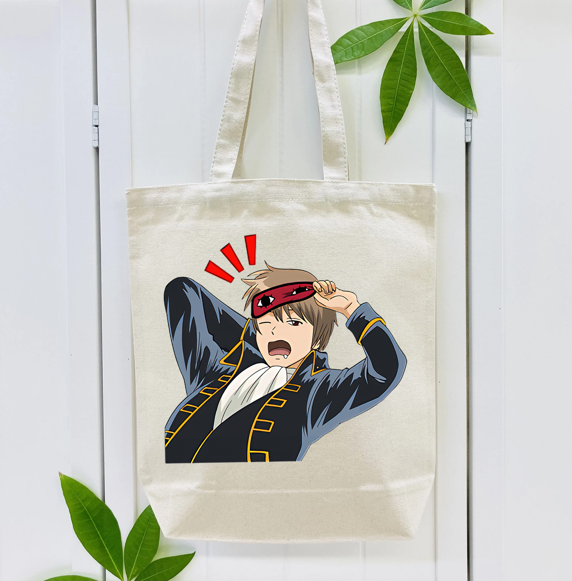 ぎんたま 坂田銀時（さかたぎんとき） 神楽 志村新八（しむら しんぱち） GINTAMA Sakata Gintoki Kagura Shimura Shinpachi 縦型キャンバス生地手提げバッグ　トートバッグ