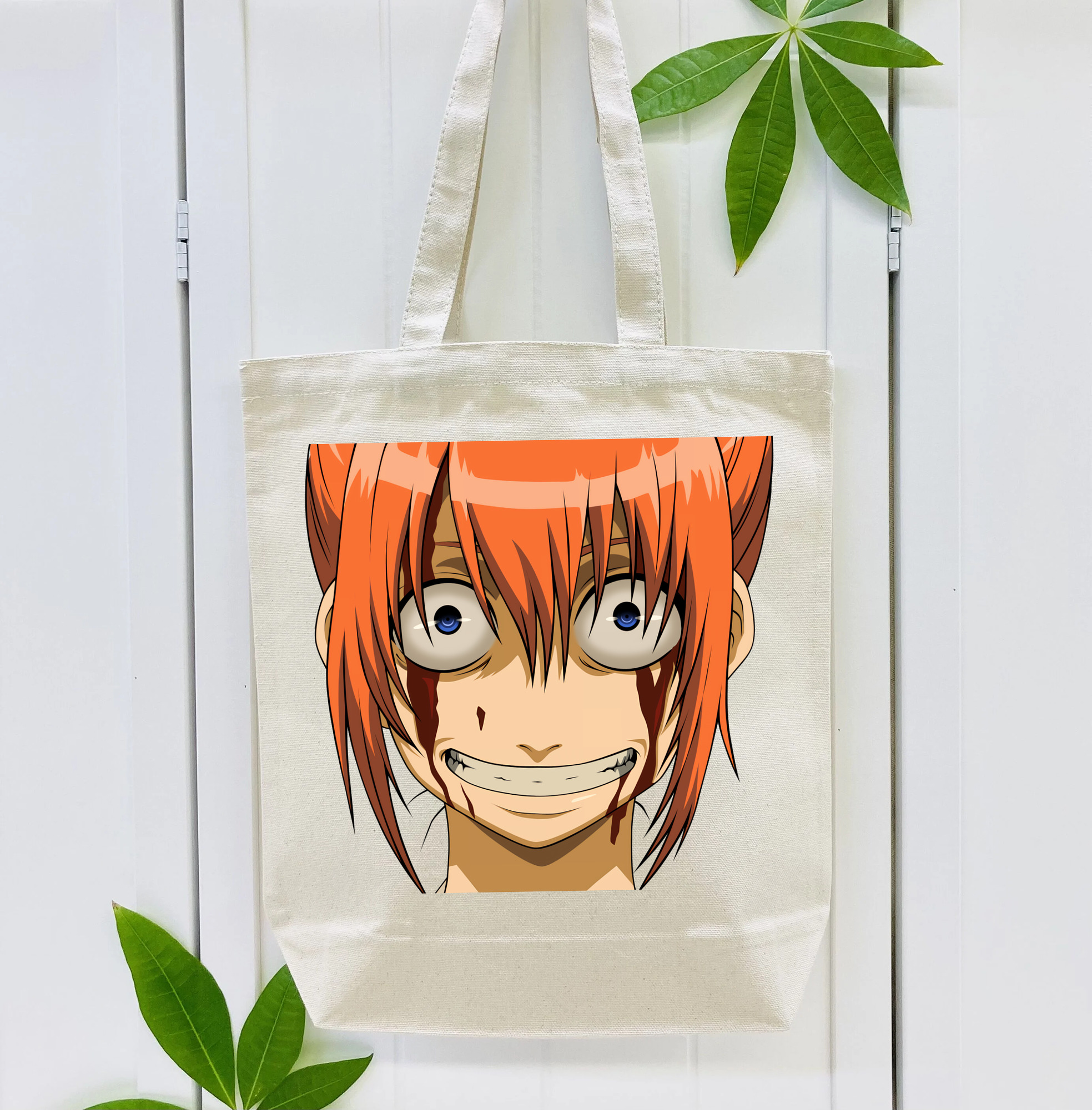 ぎんたま 坂田銀時（さかたぎんとき） 神楽 志村新八（しむら しんぱち） GINTAMA Sakata Gintoki Kagura Shimura Shinpachi 縦型キャンバス生地手提げバッグ　トートバッグ