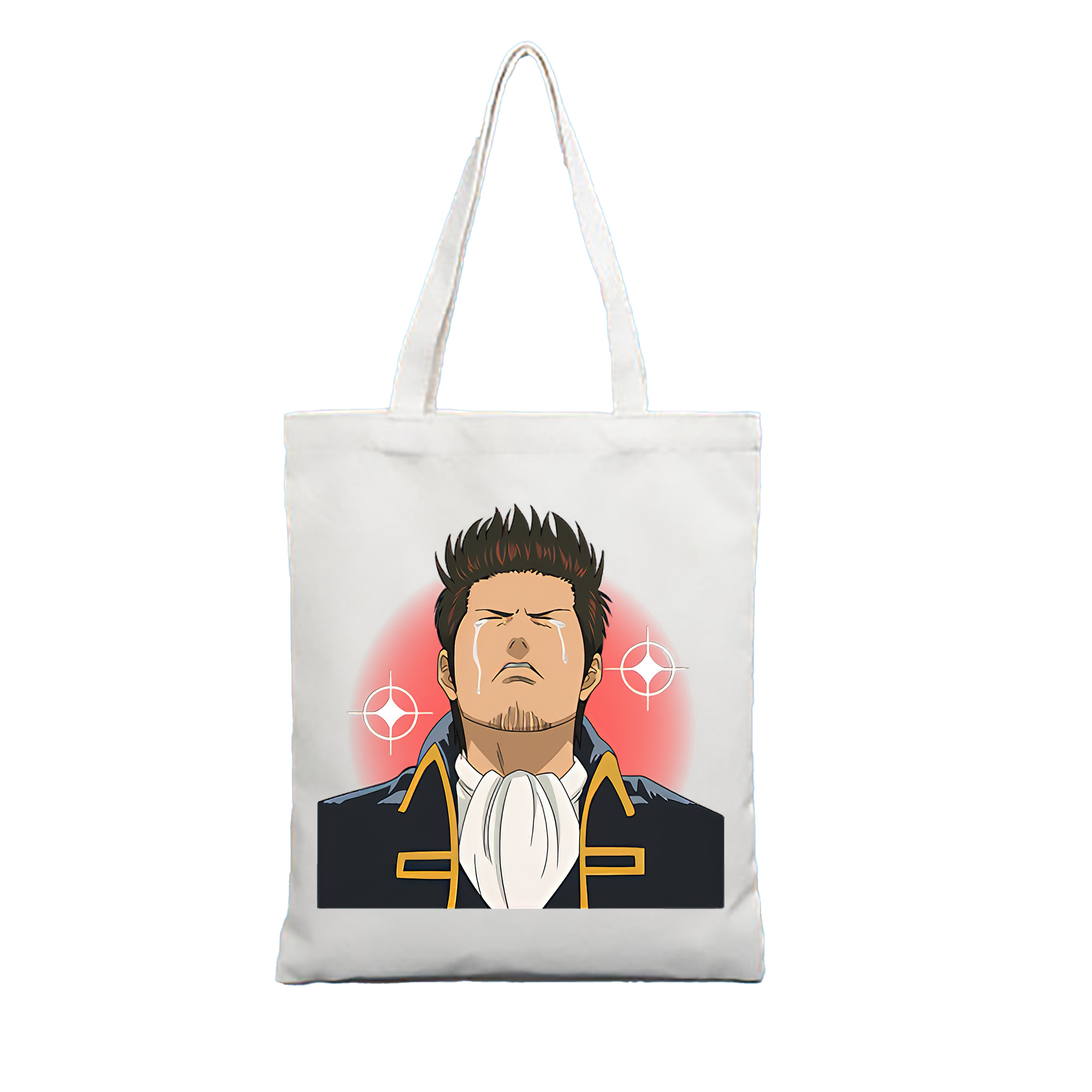 （画像用） ぎんたま 坂田銀時（さかたぎんとき） 神楽 志村新八（しむら しんぱち） GINTAMA Sakata Gintoki Kagura Shimura Shinpachi 縦型キャンバス生地手提げバッグ　トートバッグ