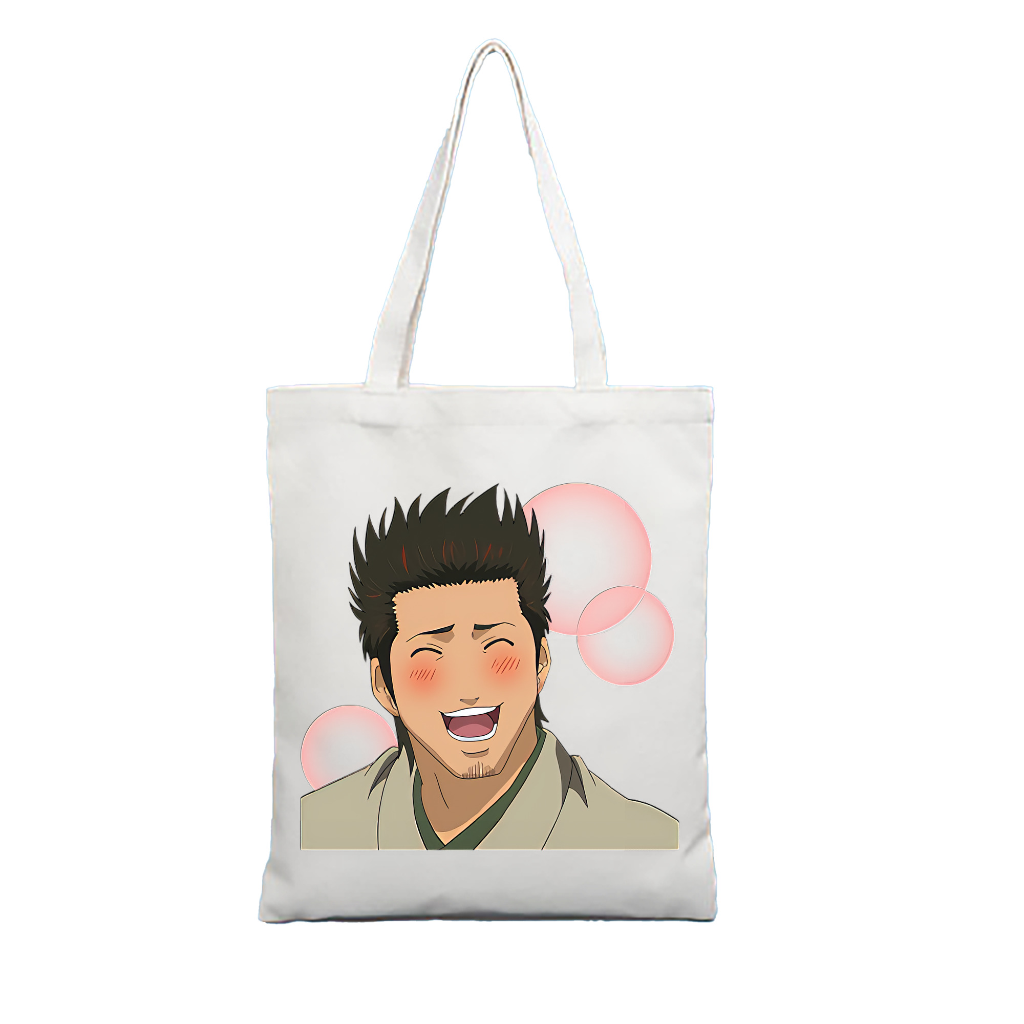 （画像用） ぎんたま 坂田銀時（さかたぎんとき） 神楽 志村新八（しむら しんぱち） GINTAMA Sakata Gintoki Kagura Shimura Shinpachi 縦型キャンバス生地手提げバッグ　トートバッグ