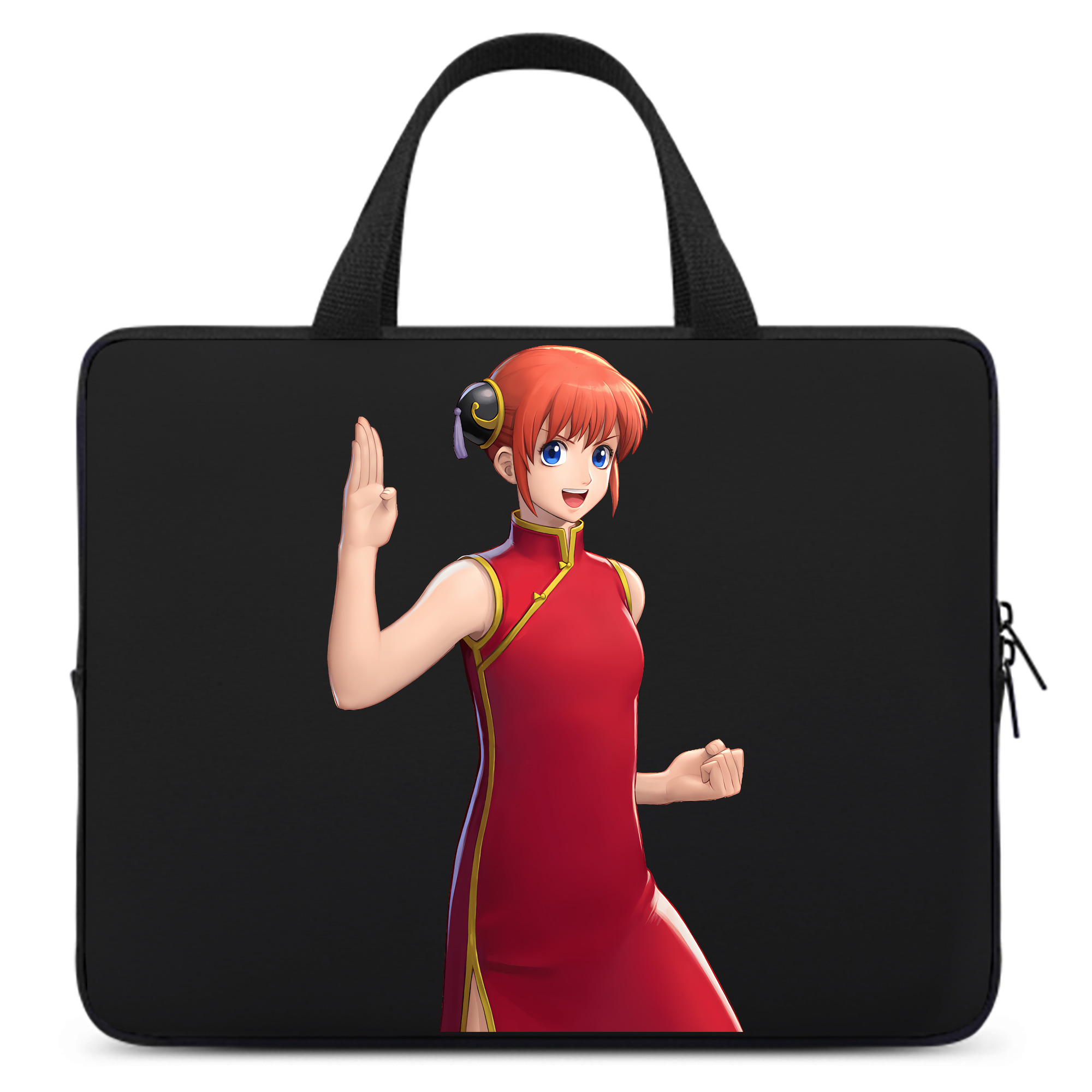 （画像用） ぎんたま 坂田銀時（さかたぎんとき） 神楽 志村新八（しむら しんぱち） GINTAMA Sakata Gintoki Kagura Shimura Shinpachi 手提げノートパソコンバッグ