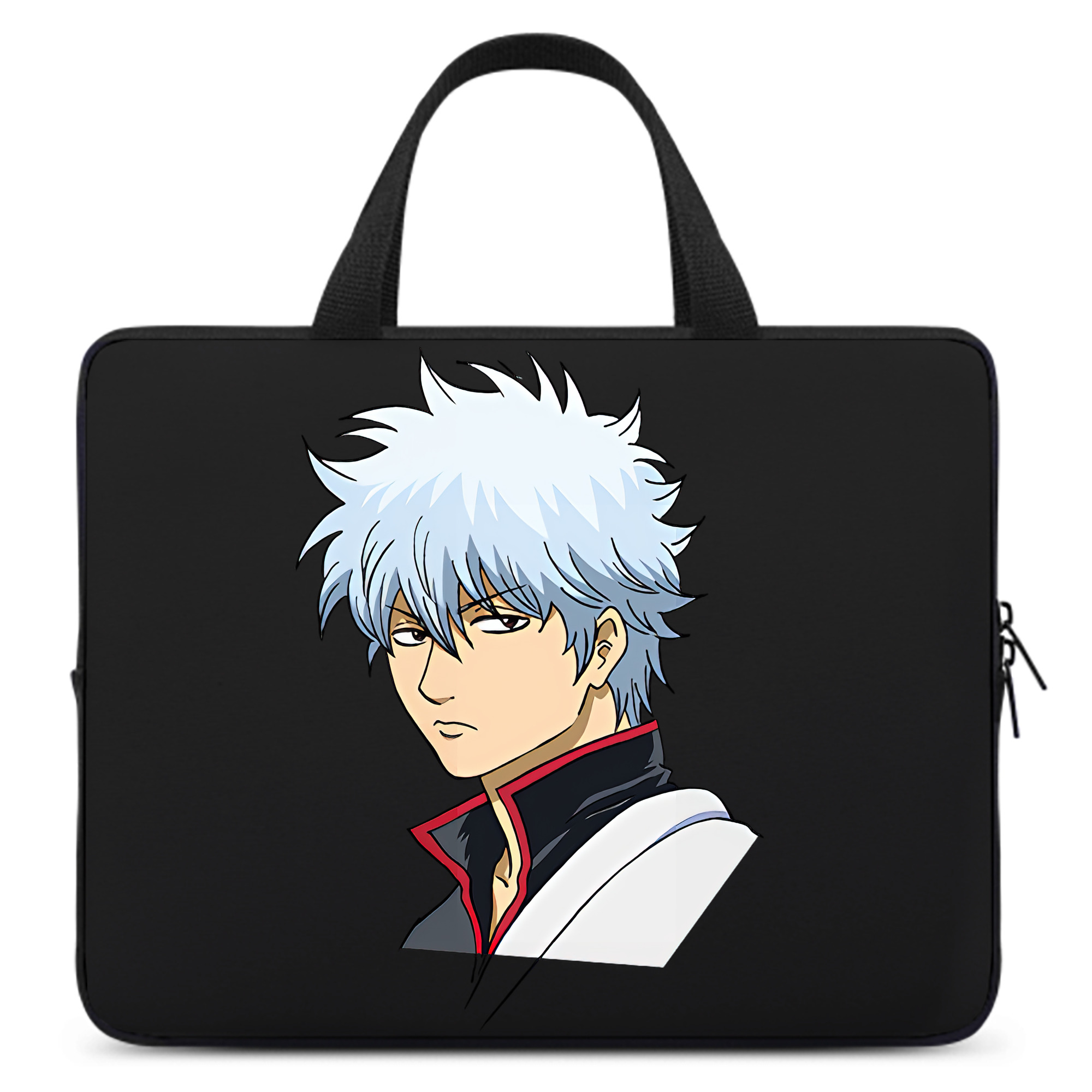 （画像用） ぎんたま 坂田銀時（さかたぎんとき） 神楽 志村新八（しむら しんぱち） GINTAMA Sakata Gintoki Kagura Shimura Shinpachi 手提げノートパソコンバッグ