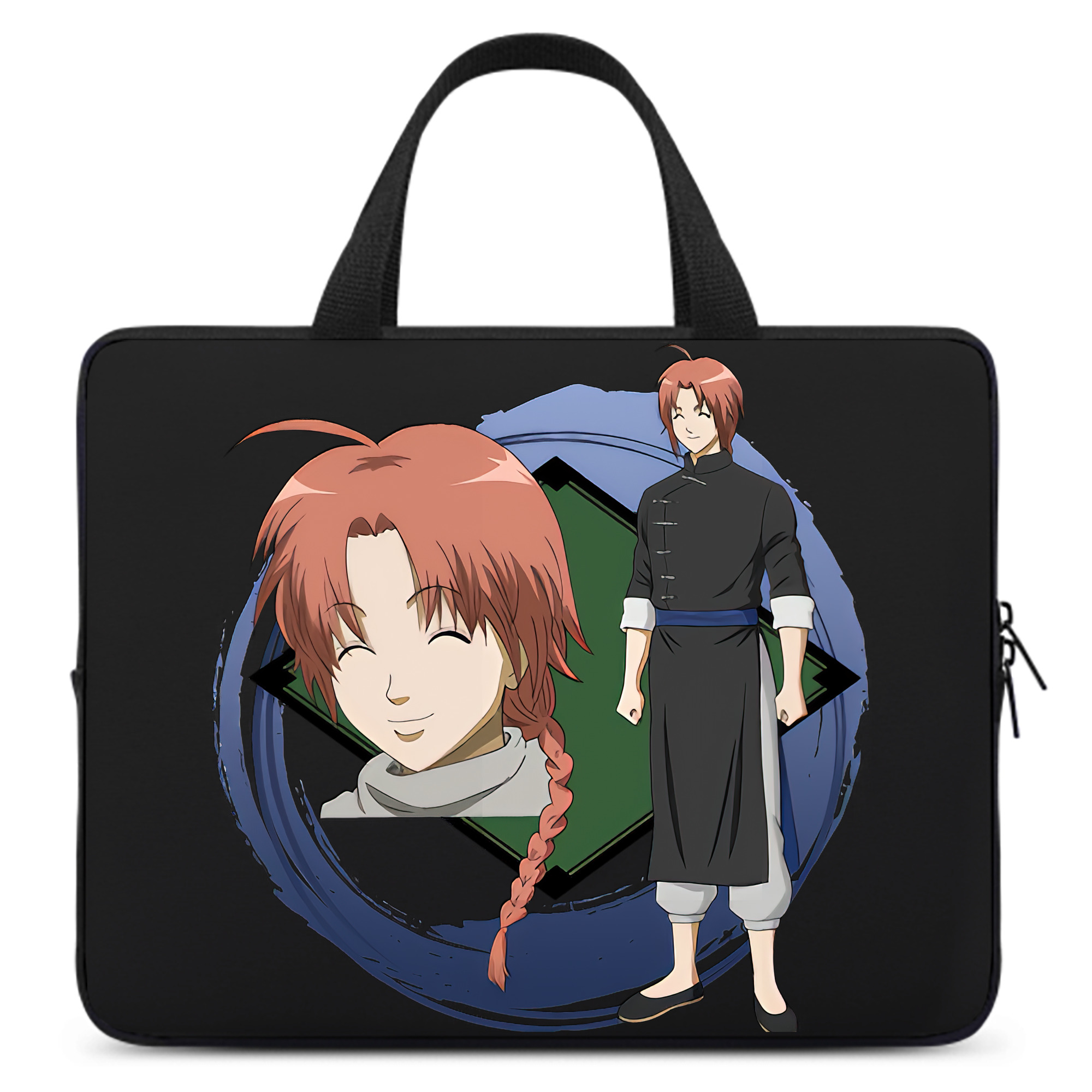 （画像用） ぎんたま 坂田銀時（さかたぎんとき） 神楽 志村新八（しむら しんぱち） GINTAMA Sakata Gintoki Kagura Shimura Shinpachi 手提げノートパソコンバッグ