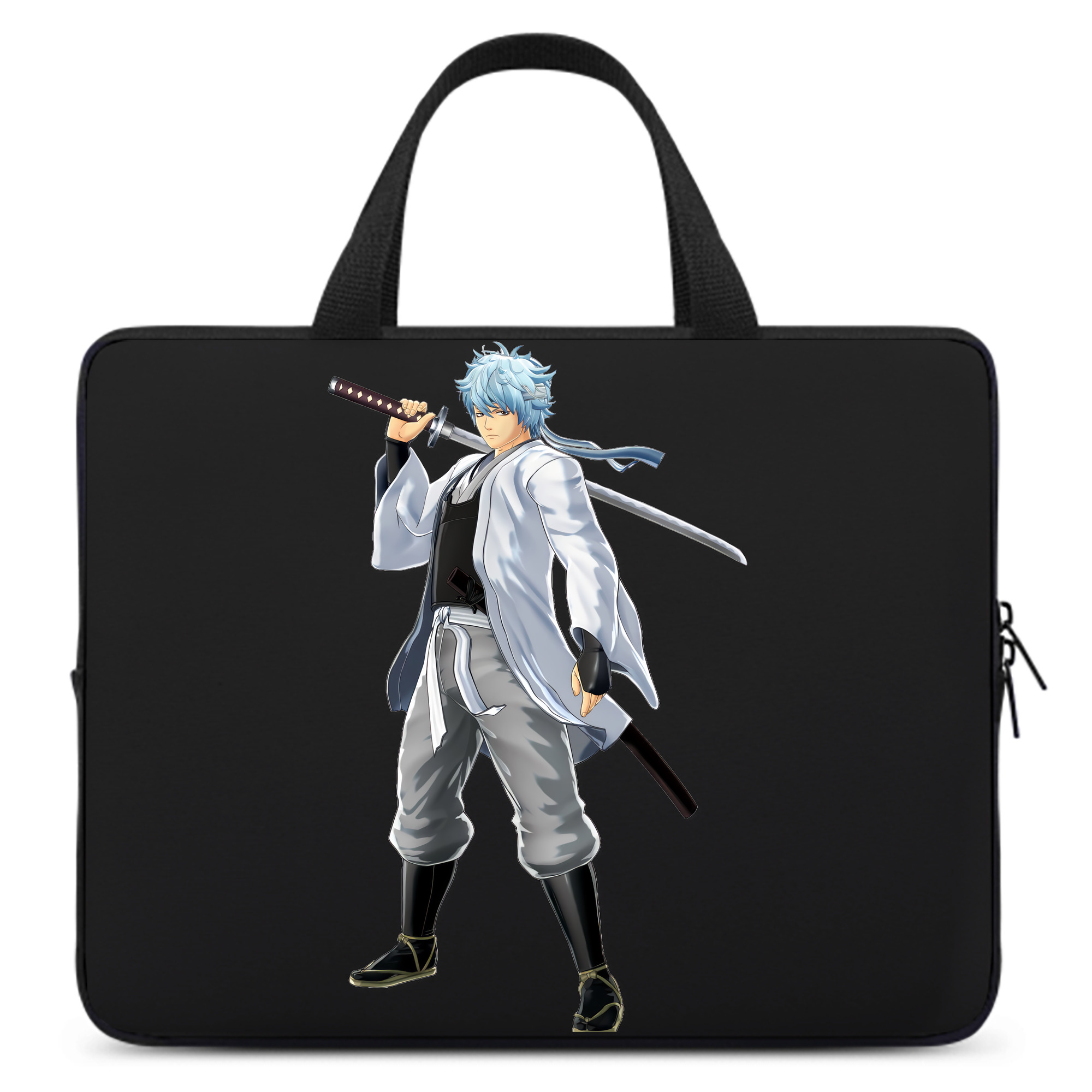 （画像用） ぎんたま 坂田銀時（さかたぎんとき） 神楽 志村新八（しむら しんぱち） GINTAMA Sakata Gintoki Kagura Shimura Shinpachi 手提げノートパソコンバッグ