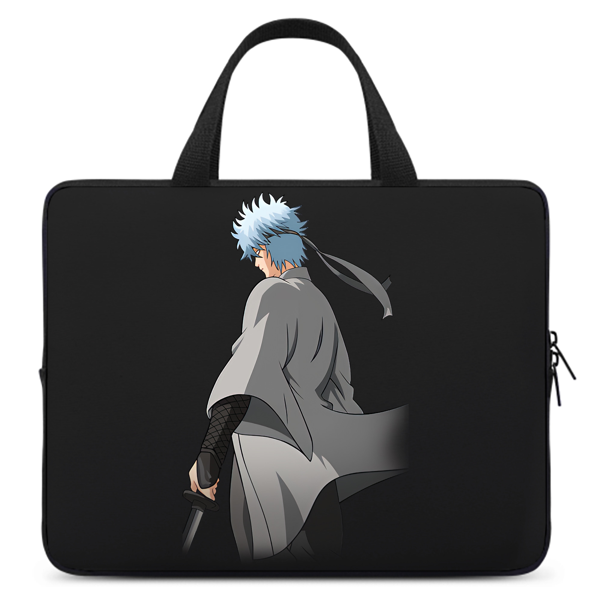 （画像用） ぎんたま 坂田銀時（さかたぎんとき） 神楽 志村新八（しむら しんぱち） GINTAMA Sakata Gintoki Kagura Shimura Shinpachi 手提げノートパソコンバッグ