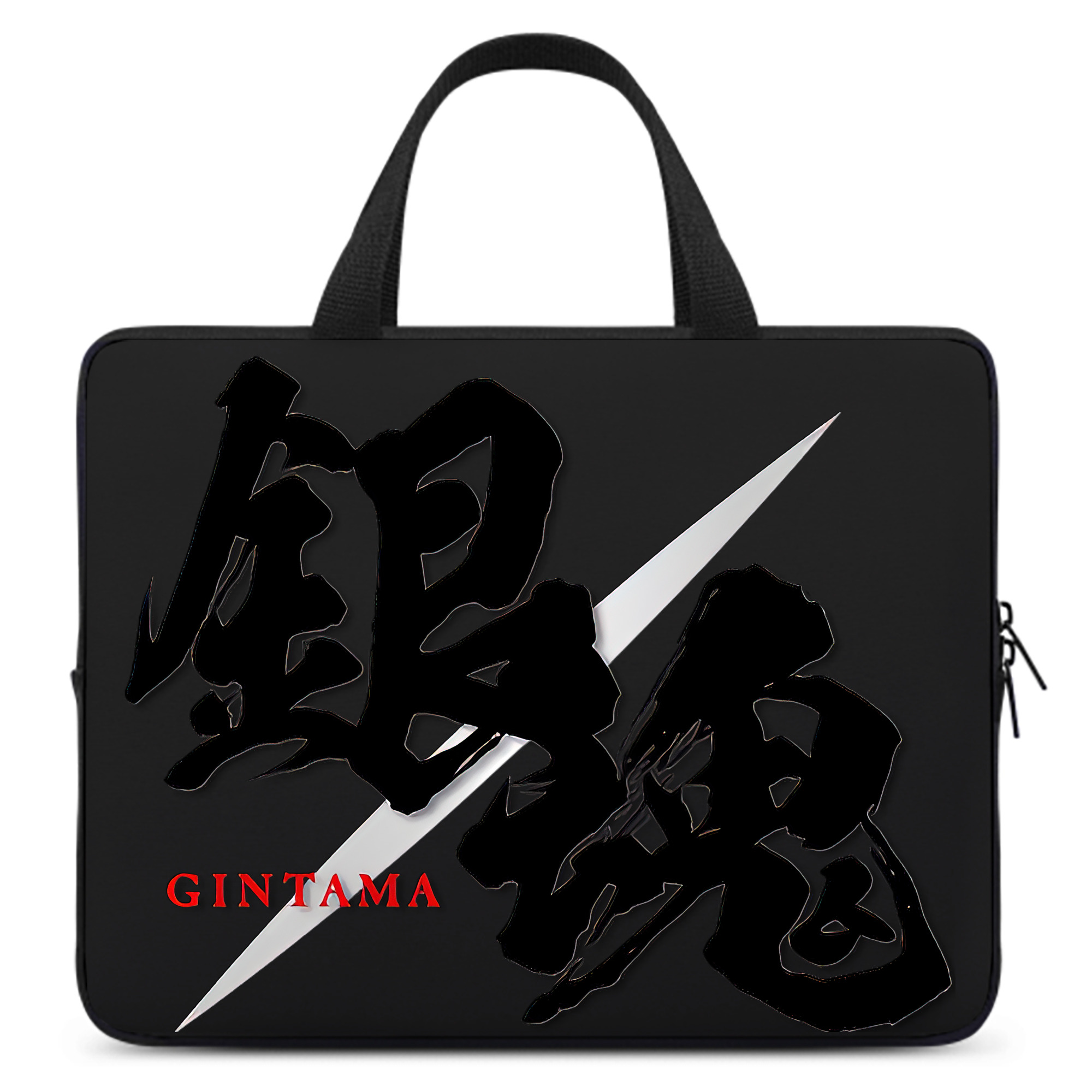 （画像用） ぎんたま 坂田銀時（さかたぎんとき） 神楽 志村新八（しむら しんぱち） GINTAMA Sakata Gintoki Kagura Shimura Shinpachi 手提げノートパソコンバッグ