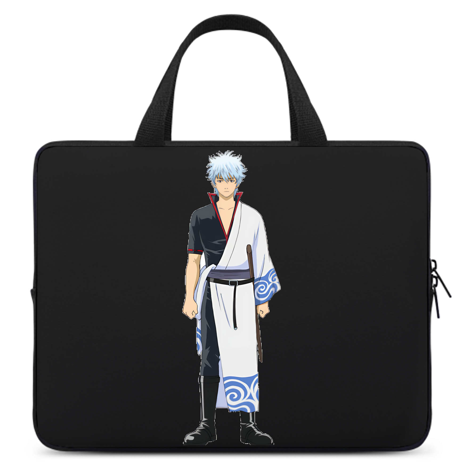 （画像用） ぎんたま 坂田銀時（さかたぎんとき） 神楽 志村新八（しむら しんぱち） GINTAMA Sakata Gintoki Kagura Shimura Shinpachi 手提げノートパソコンバッグ