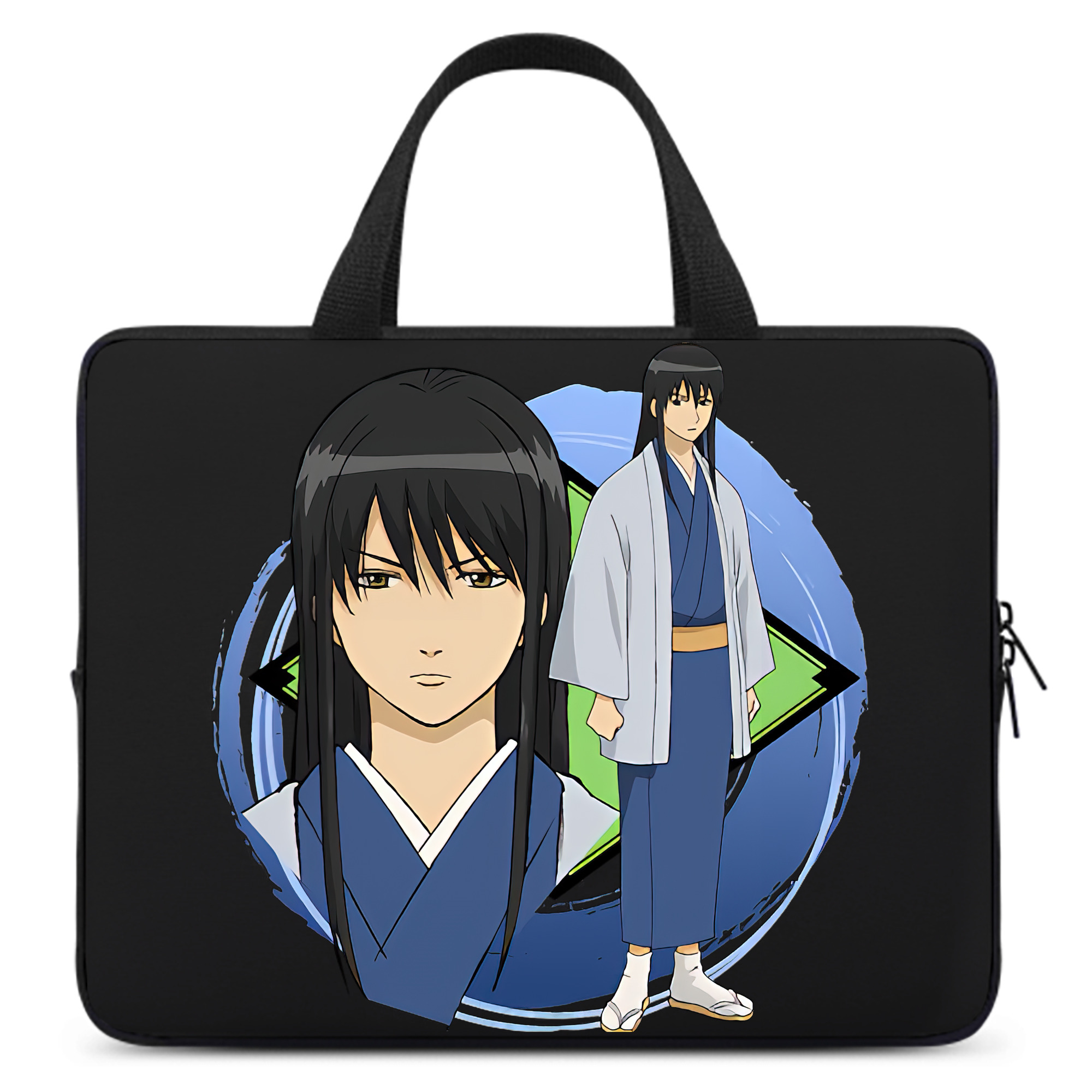 （画像用） ぎんたま 坂田銀時（さかたぎんとき） 神楽 志村新八（しむら しんぱち） GINTAMA Sakata Gintoki Kagura Shimura Shinpachi 手提げノートパソコンバッグ