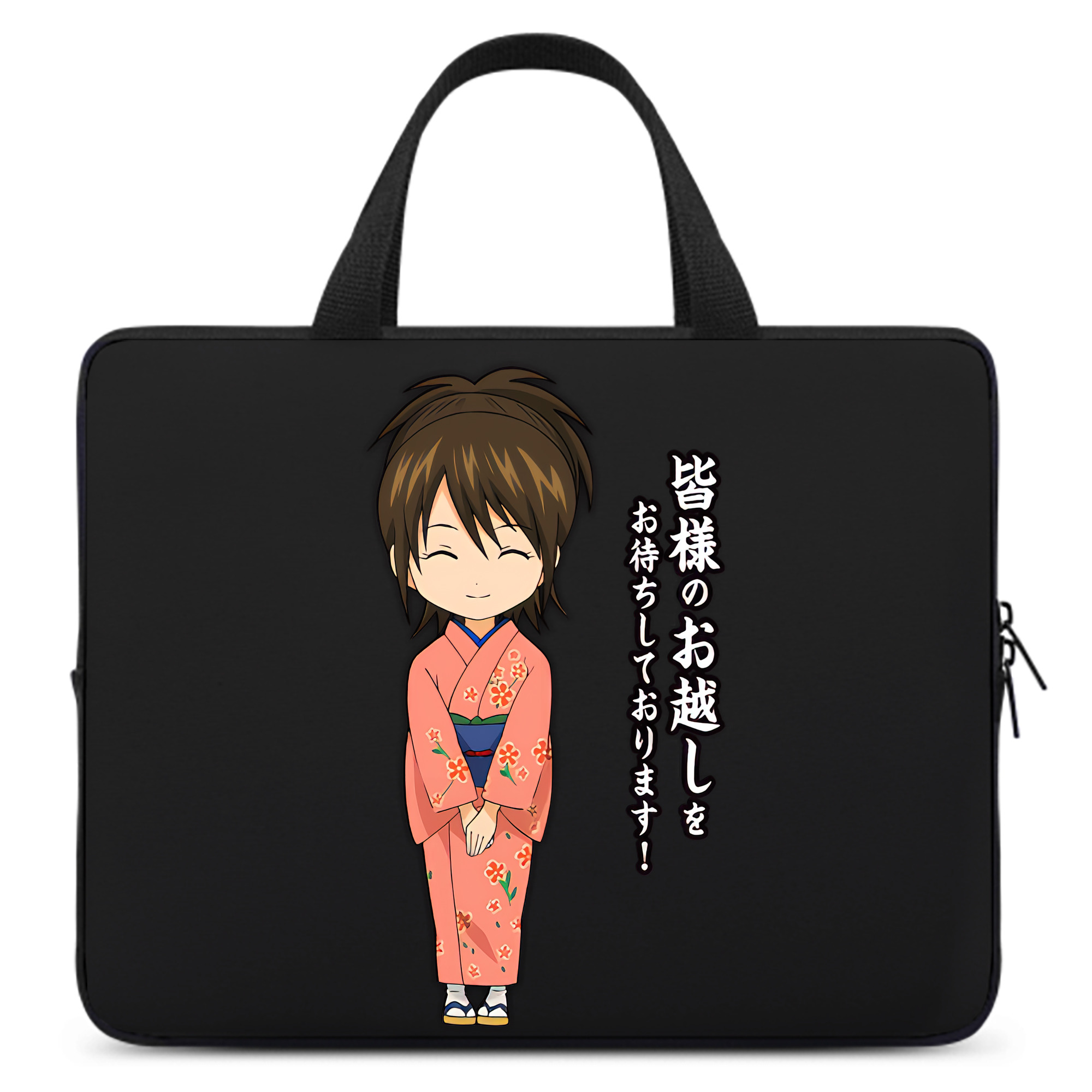 （画像用） ぎんたま 坂田銀時（さかたぎんとき） 神楽 志村新八（しむら しんぱち） GINTAMA Sakata Gintoki Kagura Shimura Shinpachi 手提げノートパソコンバッグ