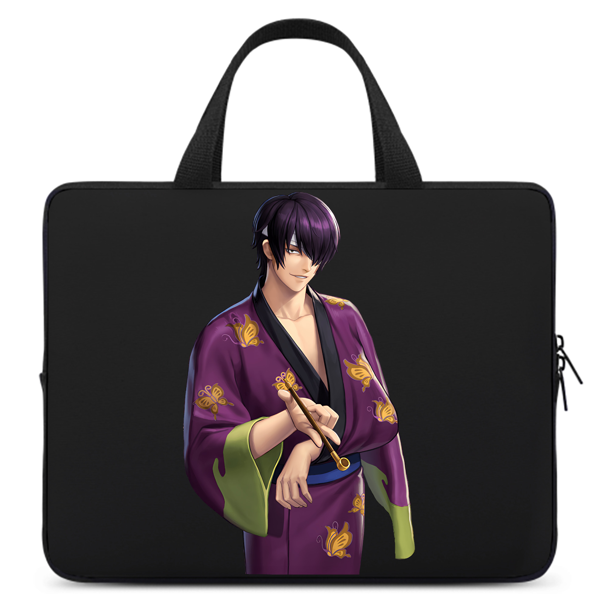 （画像用） ぎんたま 坂田銀時（さかたぎんとき） 神楽 志村新八（しむら しんぱち） GINTAMA Sakata Gintoki Kagura Shimura Shinpachi 手提げノートパソコンバッグ